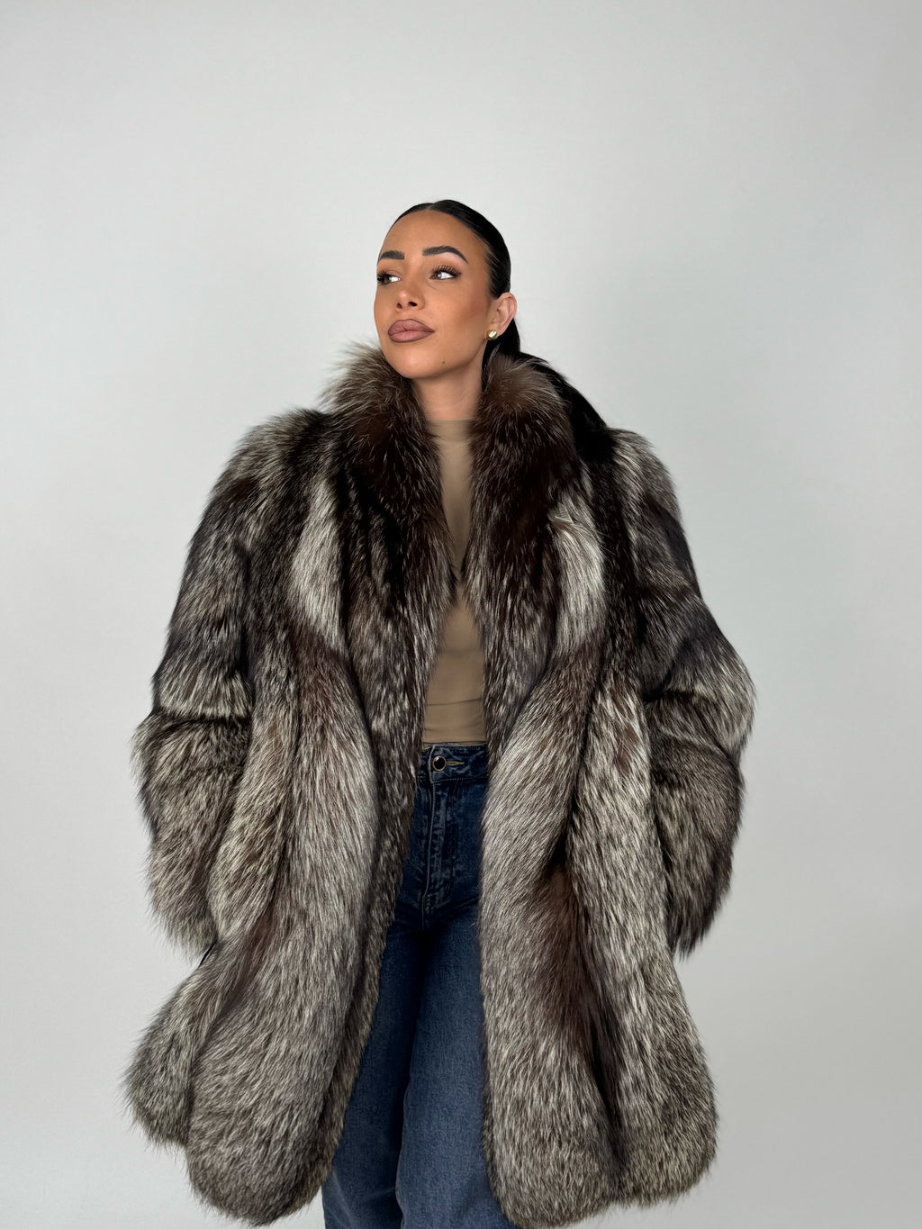 Mink Bomber Jacket