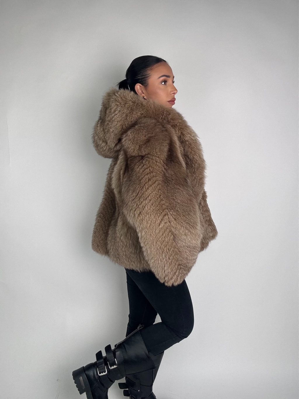 Mink Bomber Jacket