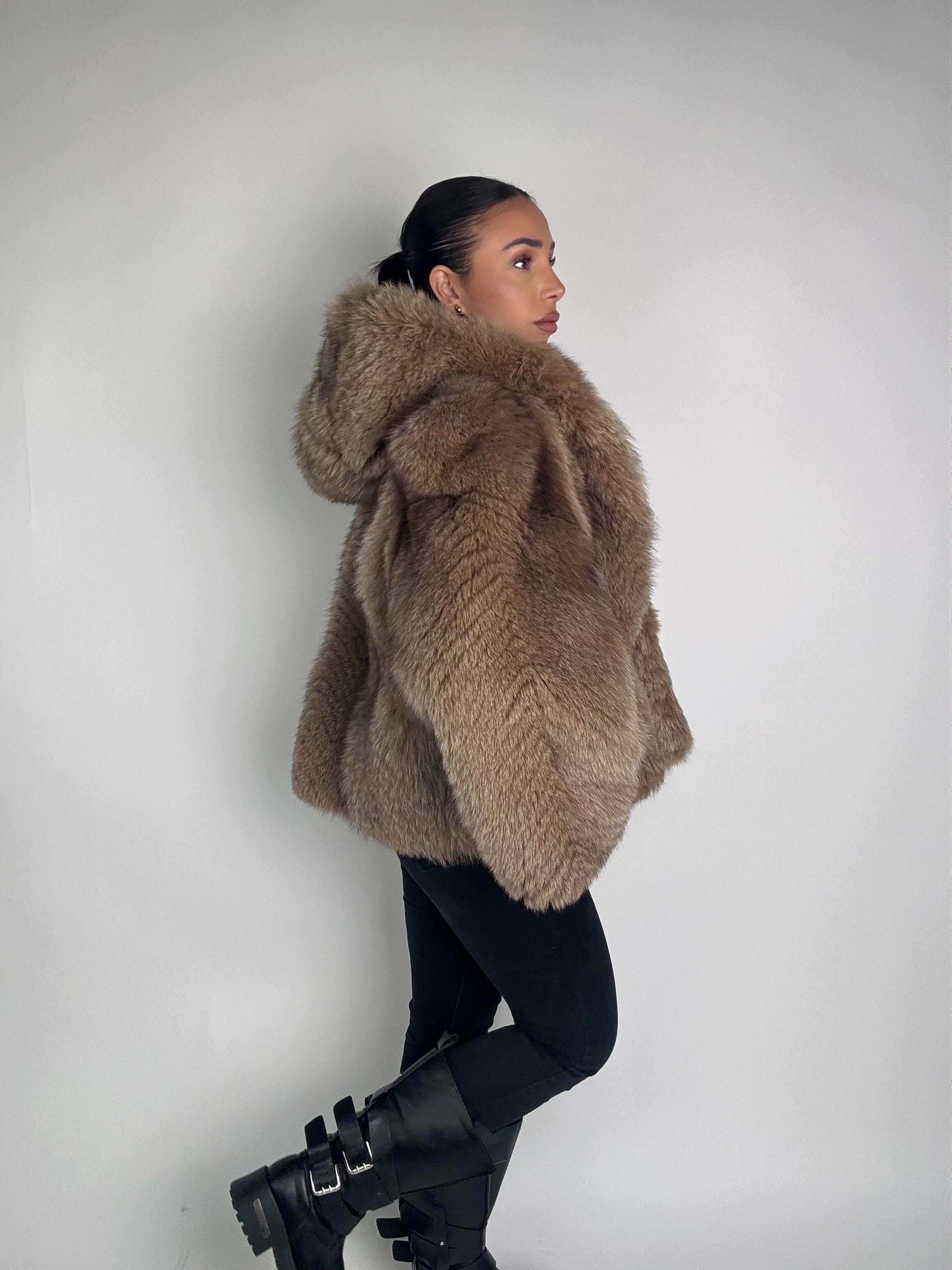 Mink Bomber Jacket
