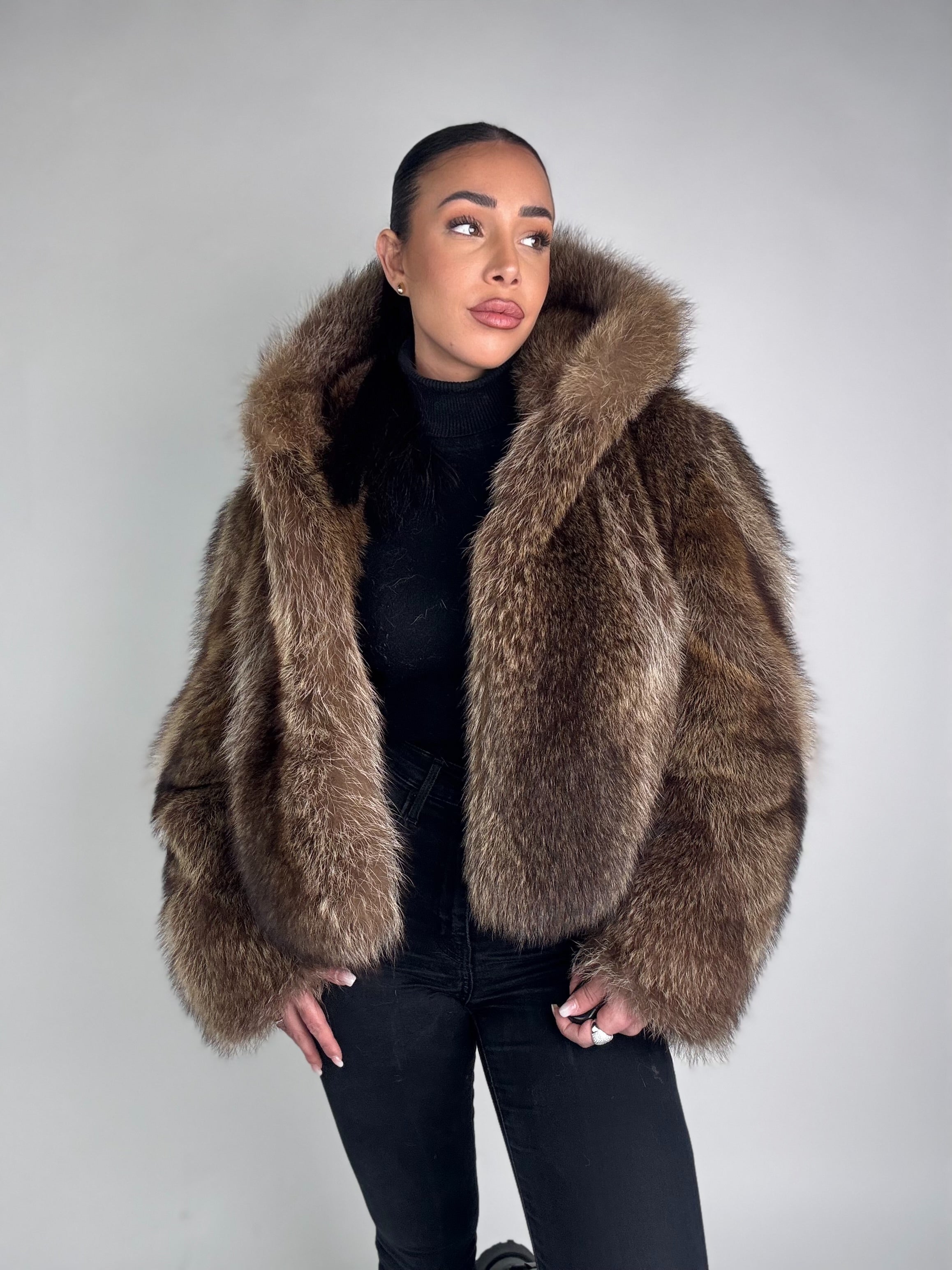 Mink Bomber Jacket