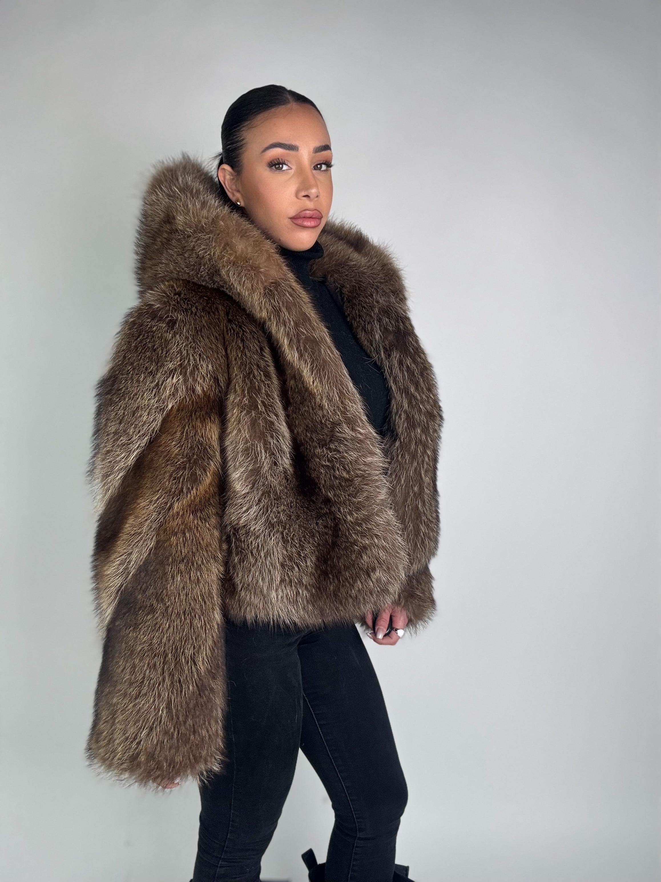 Mink Bomber Jacket