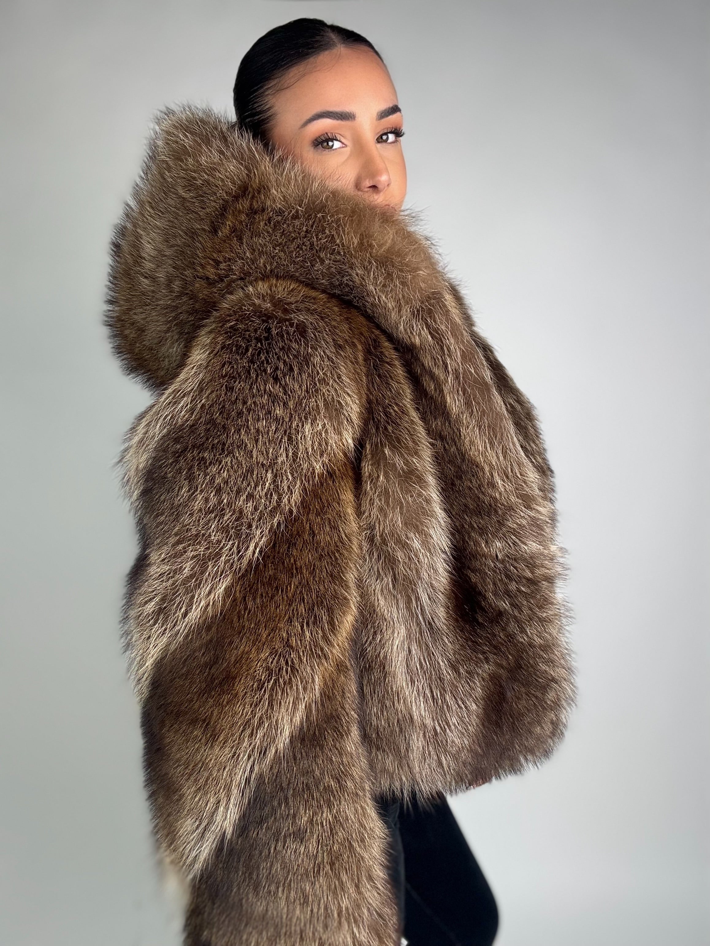 Mink Bomber Jacket