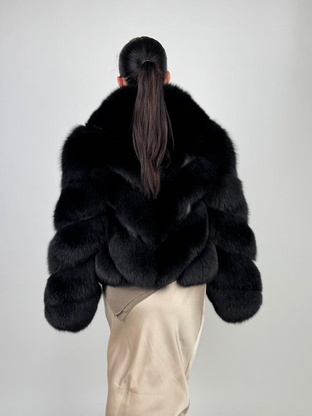 Mink Bomber Jacket
