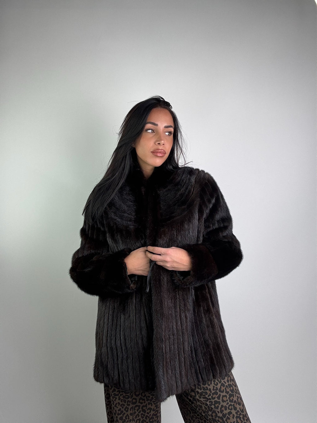 Giacca in visone N216