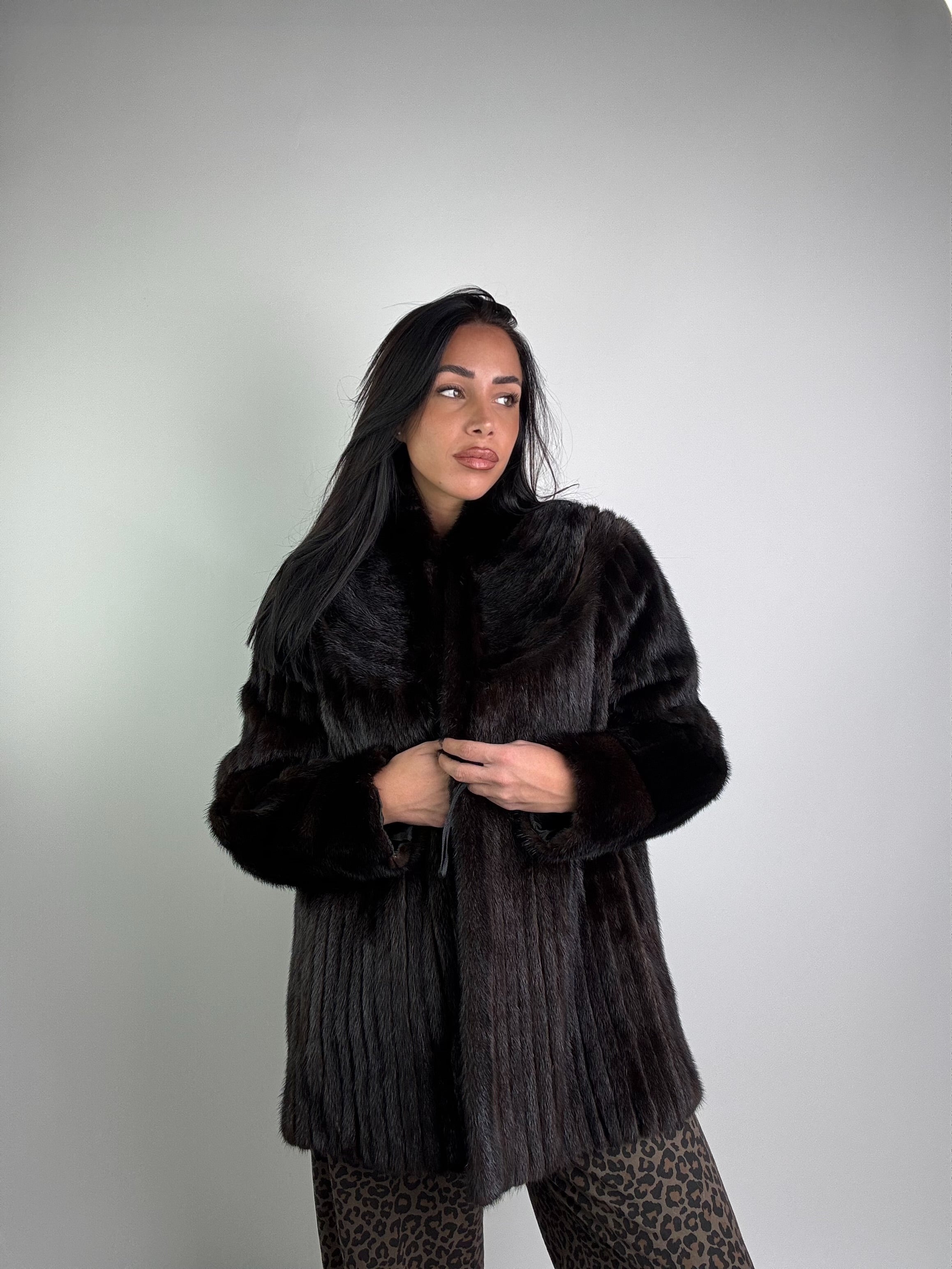 Giacca in visone N216