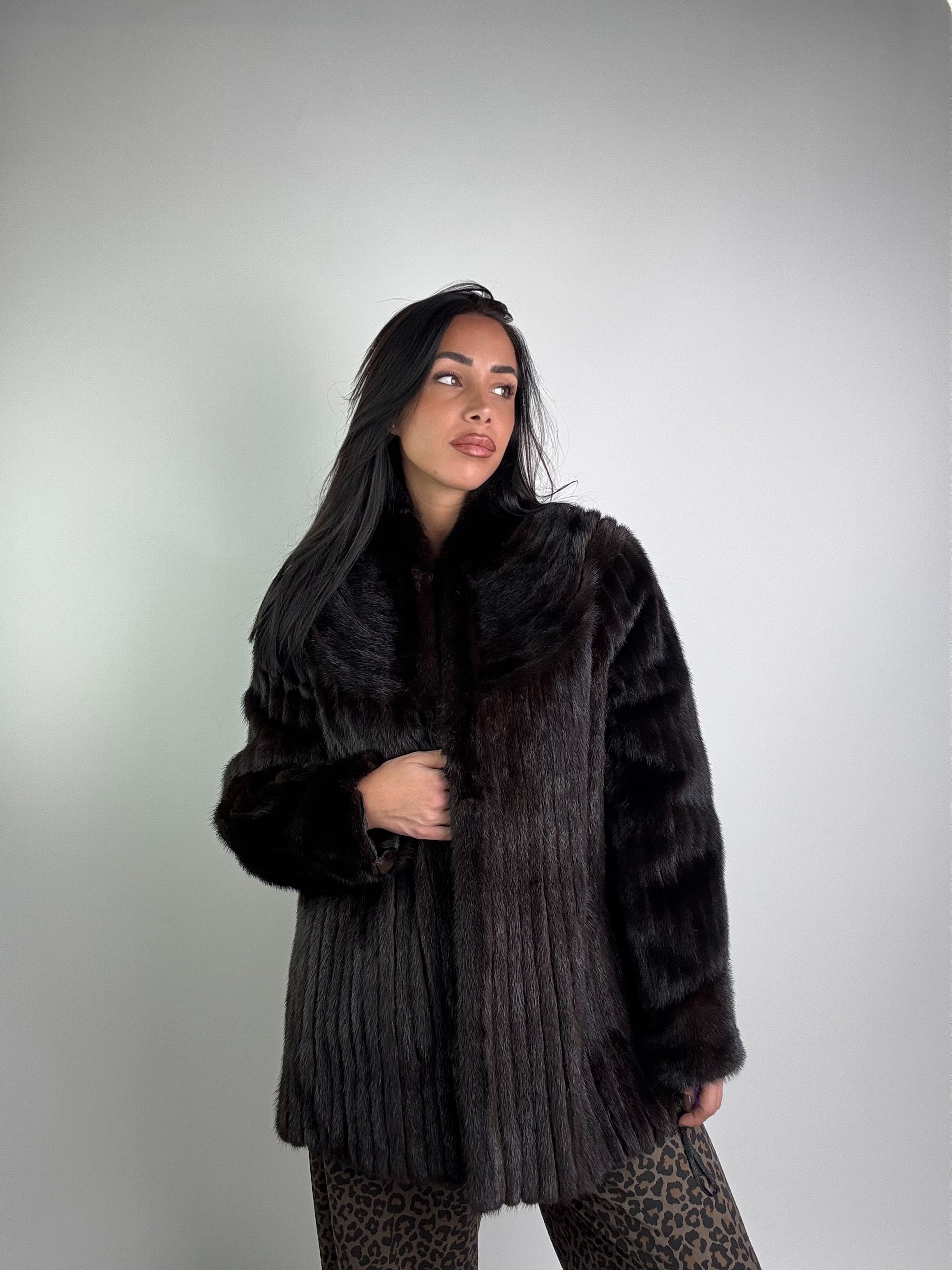 Giacca in visone N216