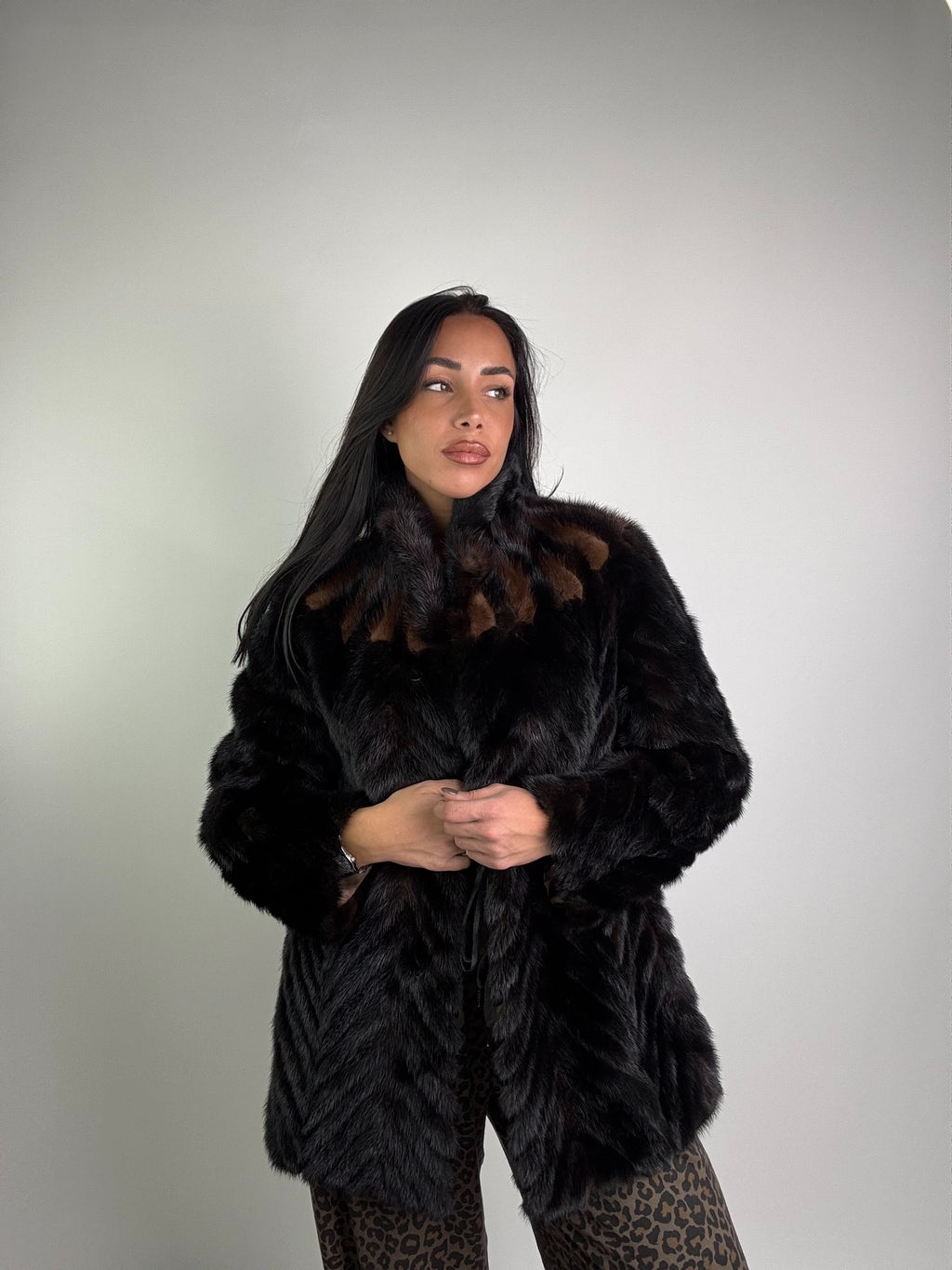 Giacca in visone N220