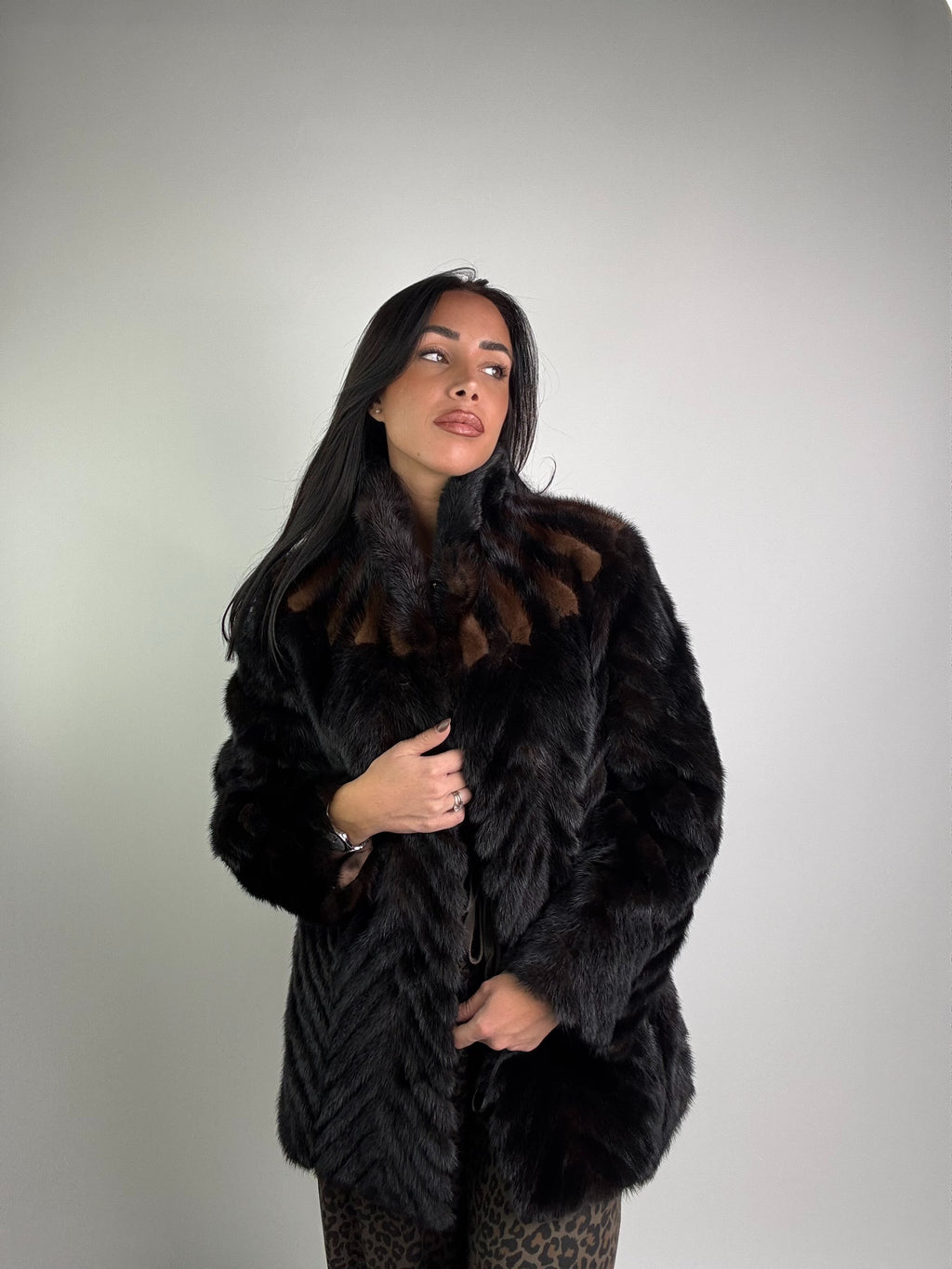 Giacca in visone N220