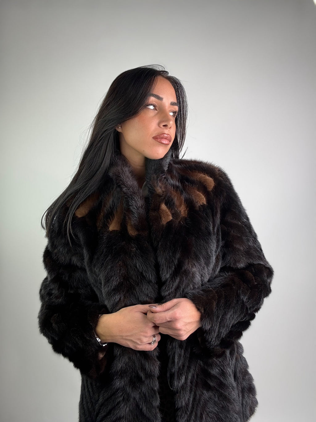 Giacca in visone N220