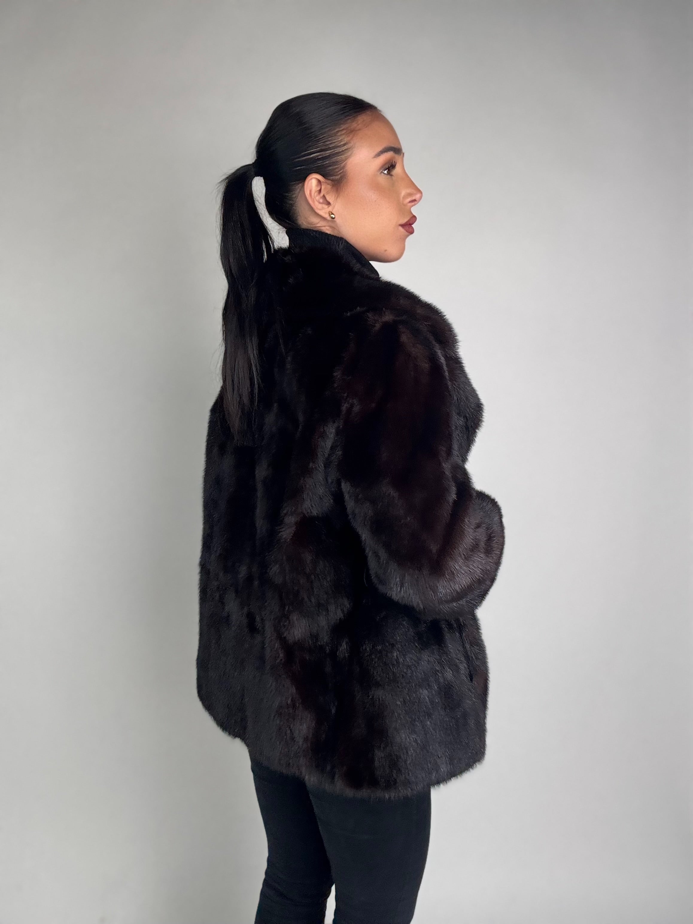 Bolerino in visone N179