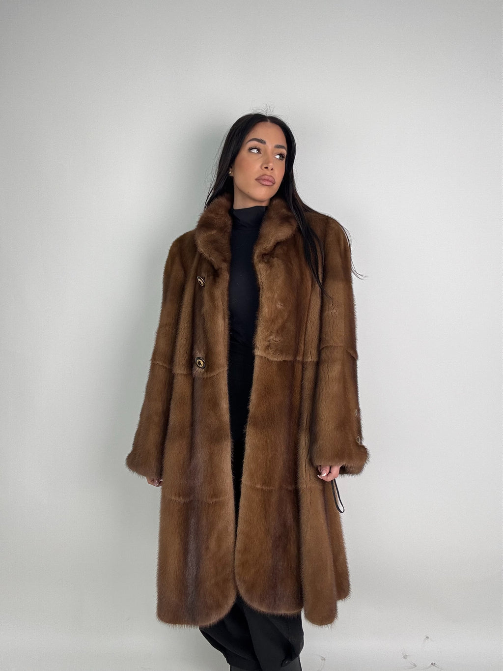 Cappotto in visone N497