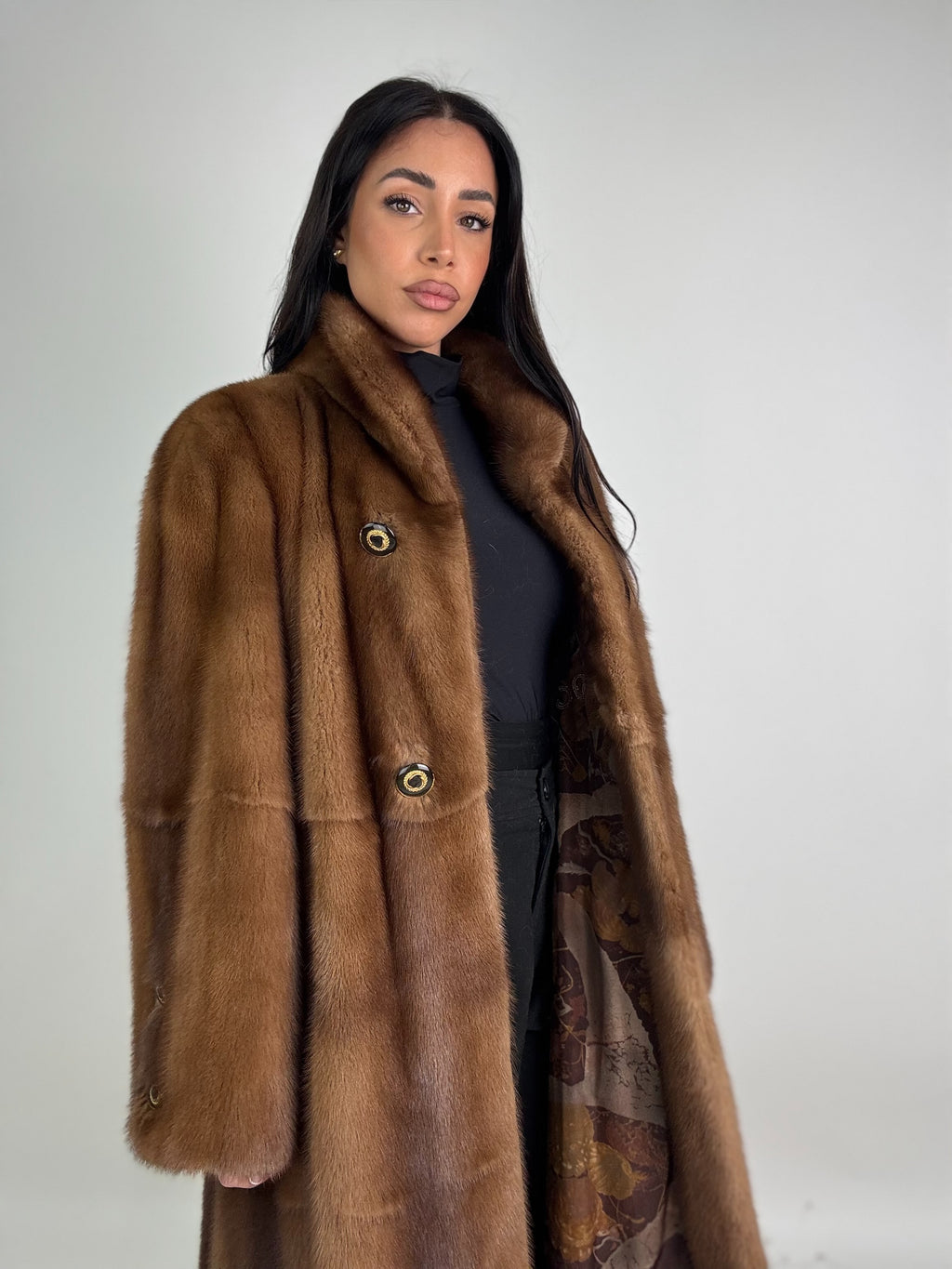 Cappotto in visone N497