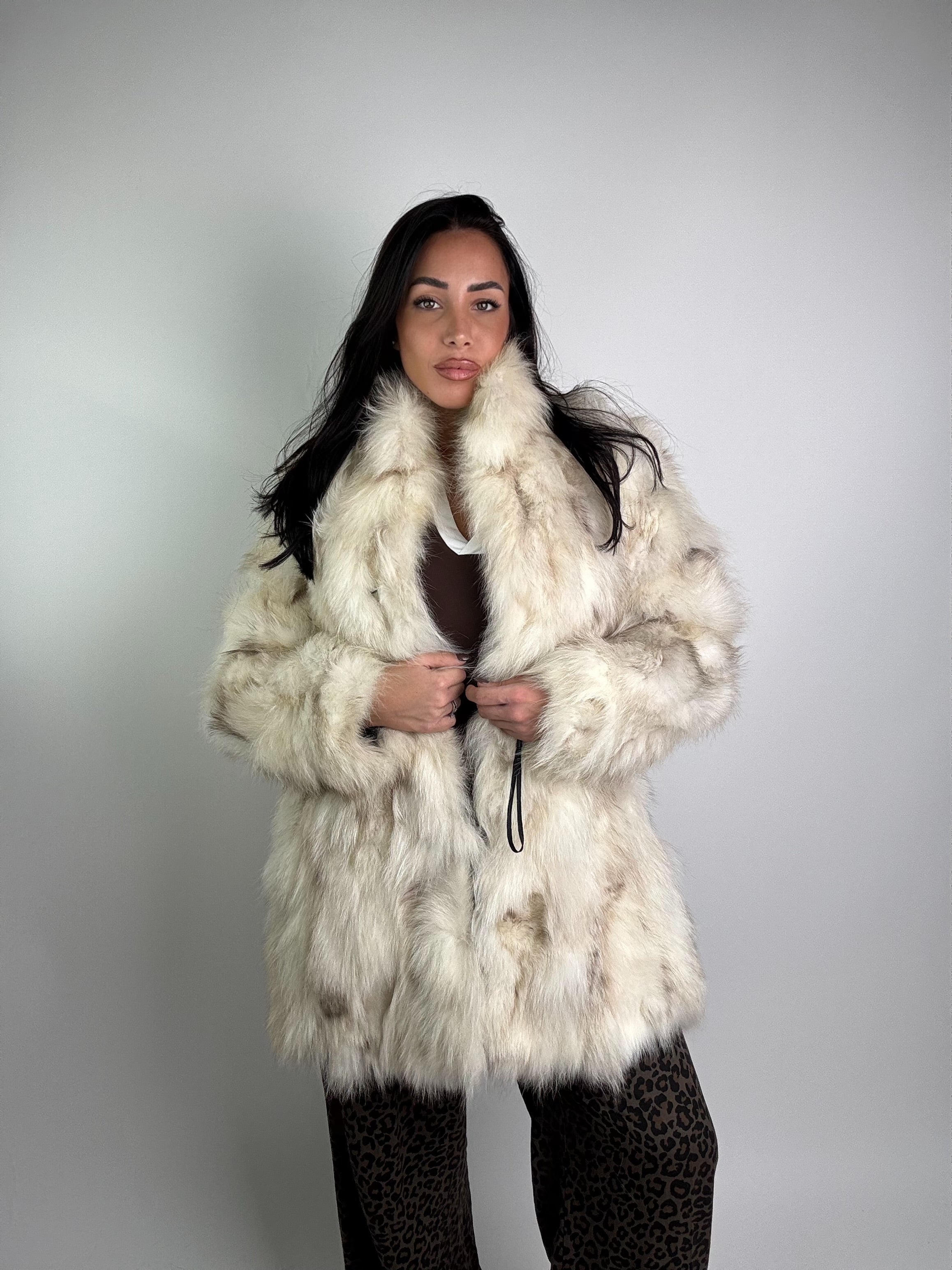 Giacca in volpe della groenlandia N948