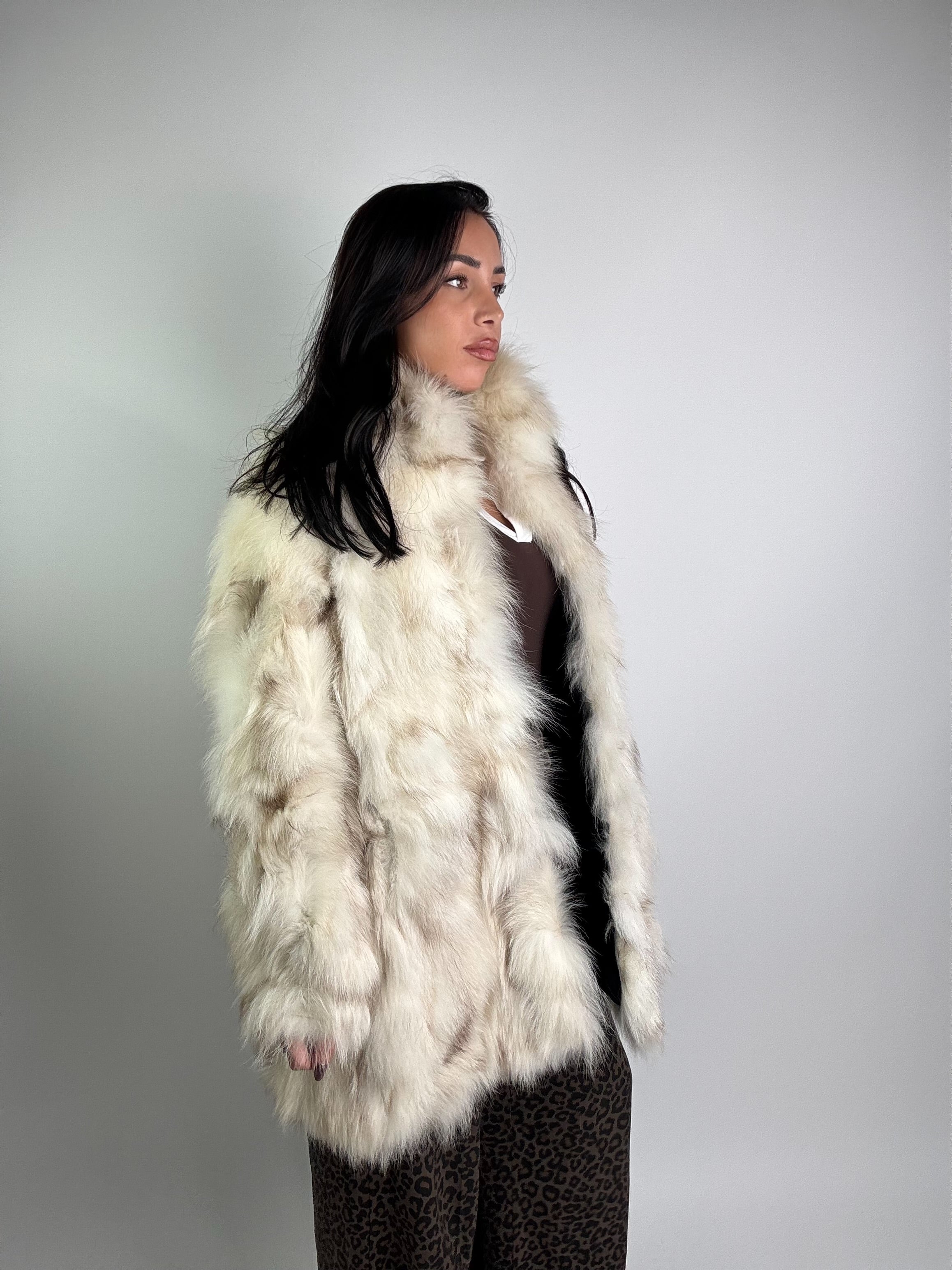 Giacca in volpe della groenlandia N948