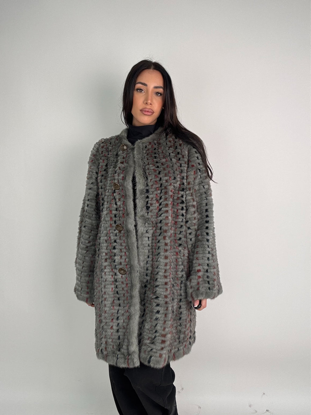 Cappotto in visone N498