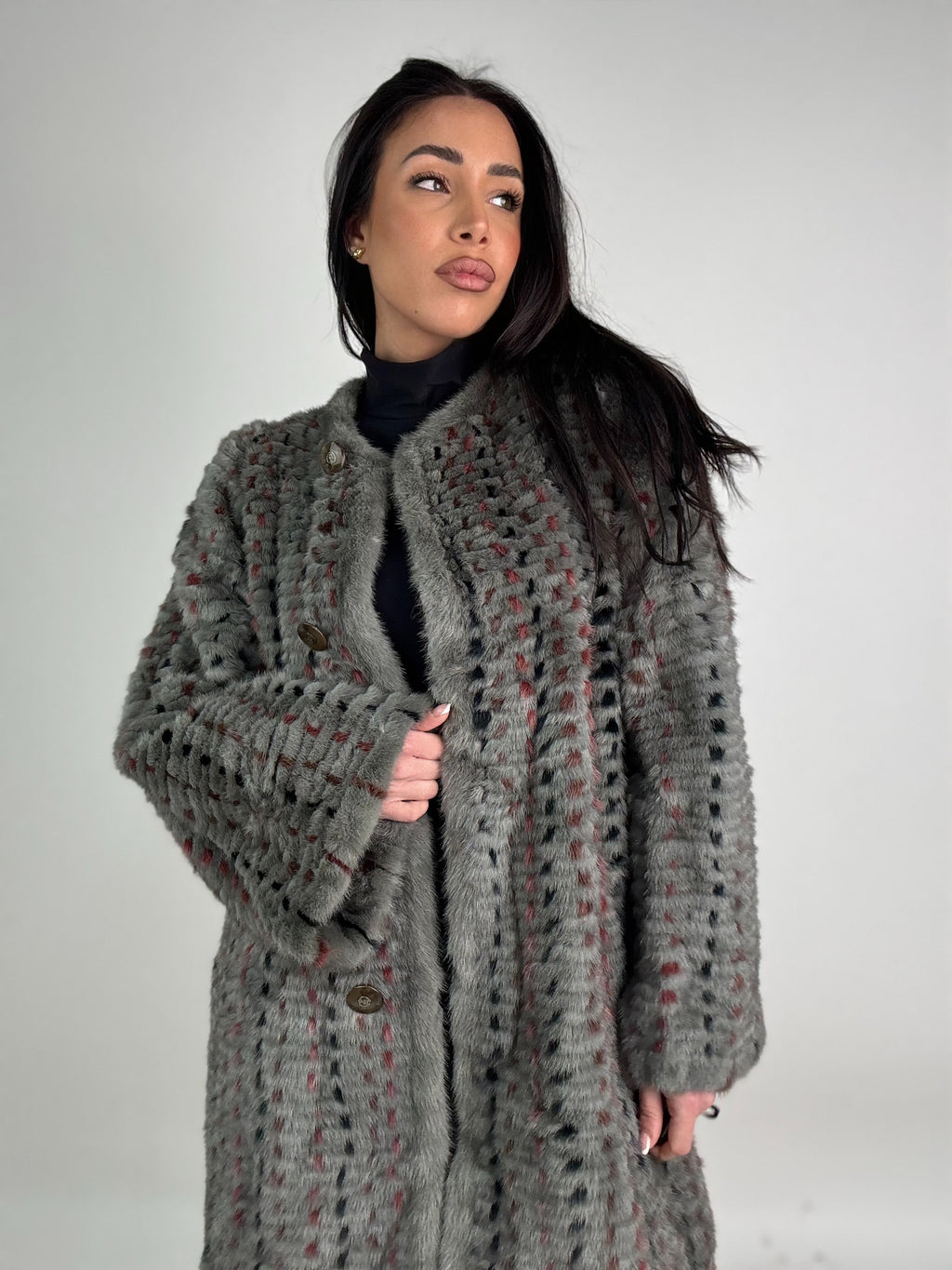 Cappotto in visone N498