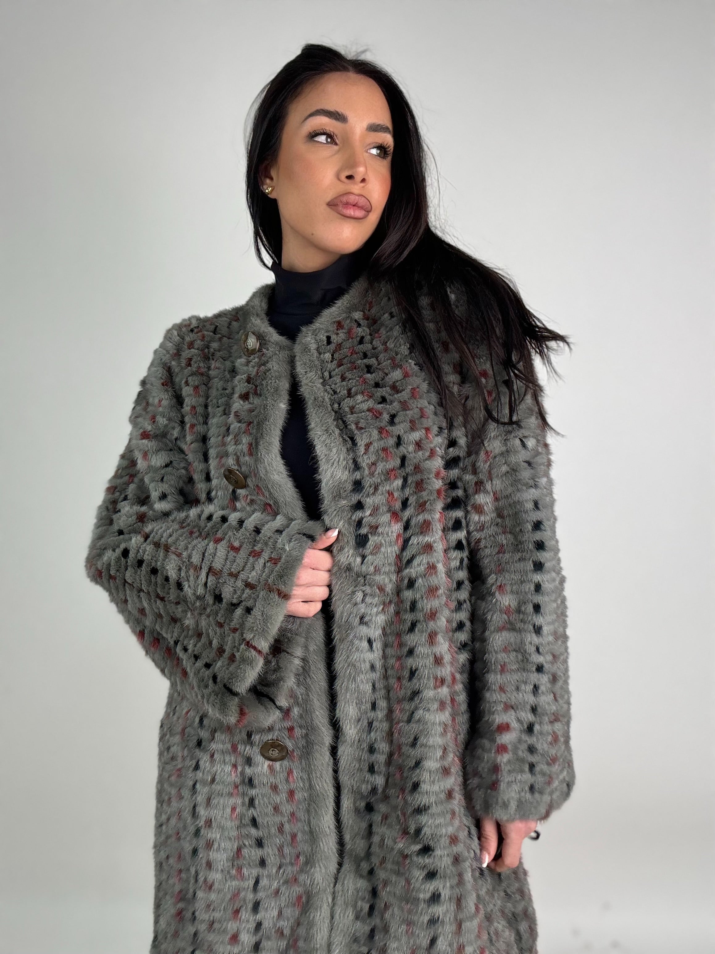 Cappotto in visone N498