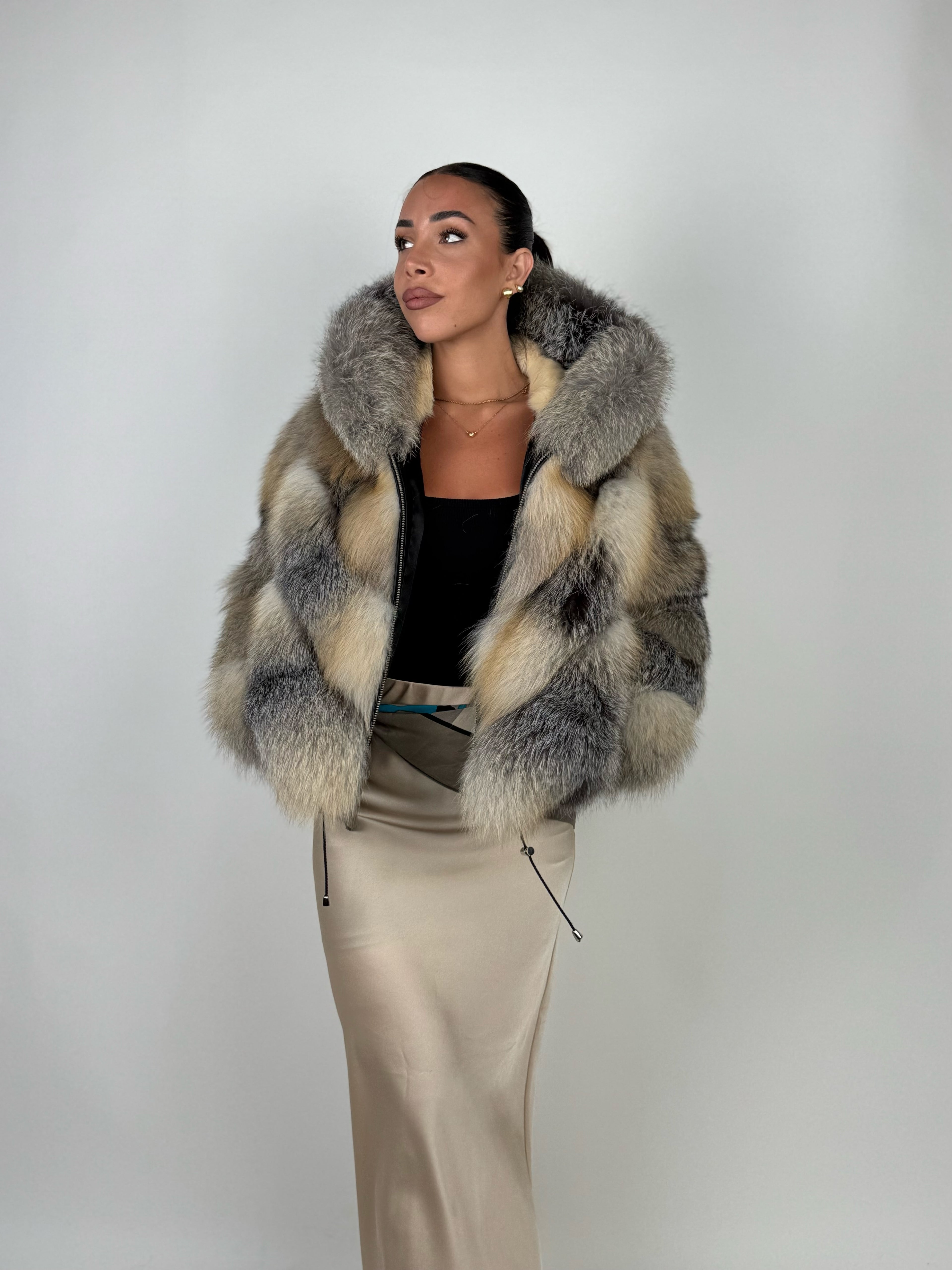 Mink Bomber Jacket