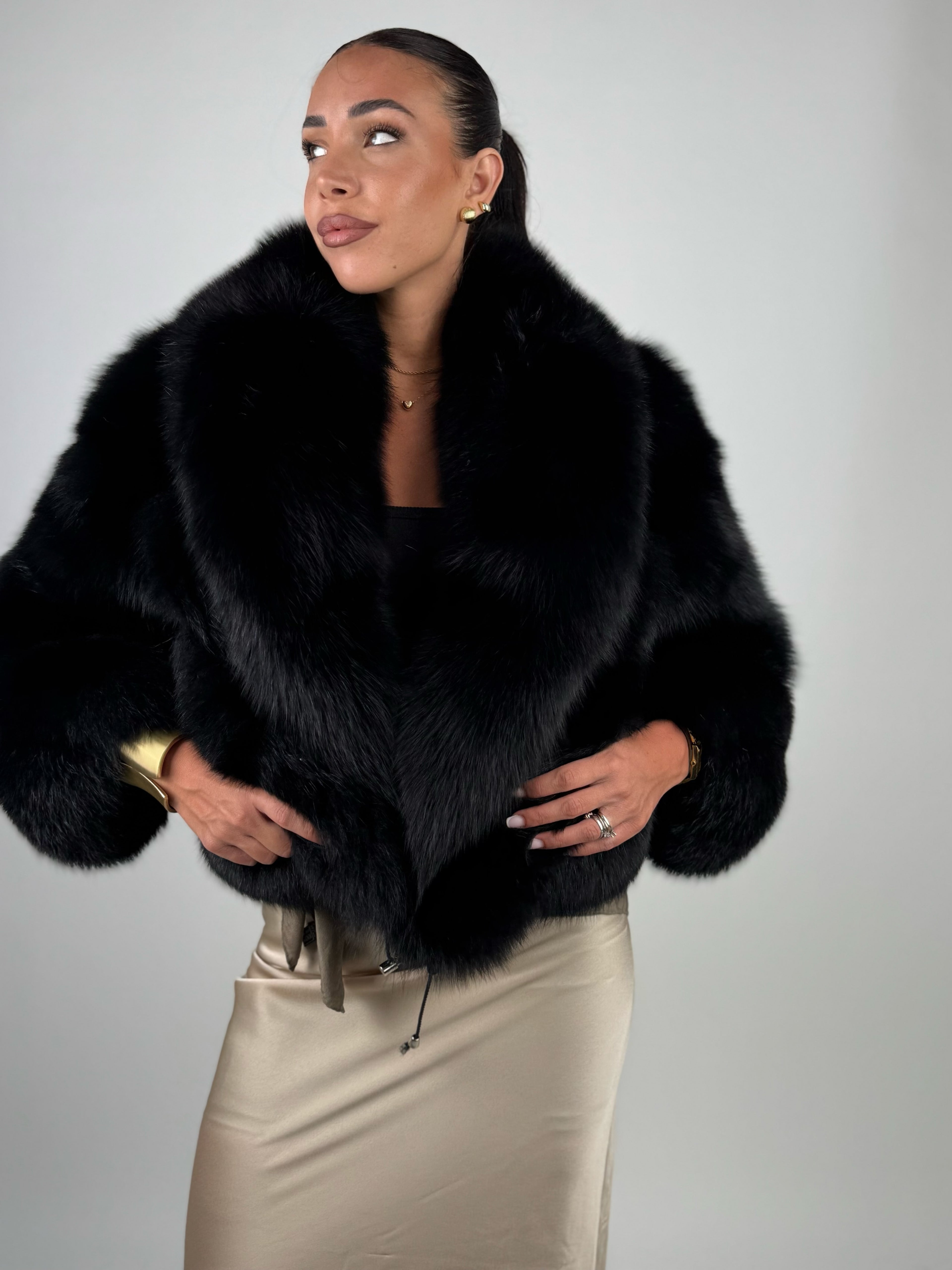 Mink Bomber Jacket
