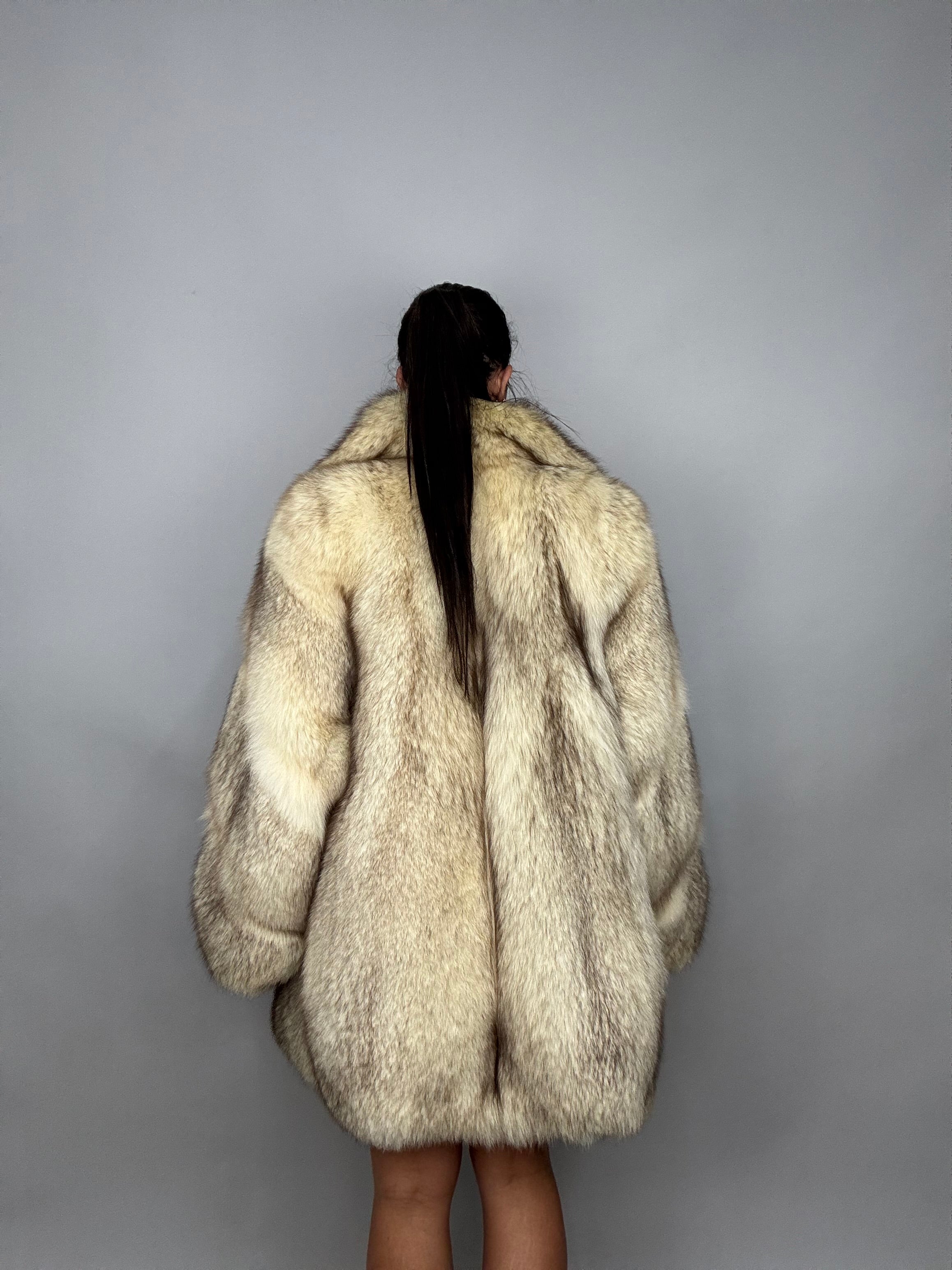 Giacca in volpe della groenlandia