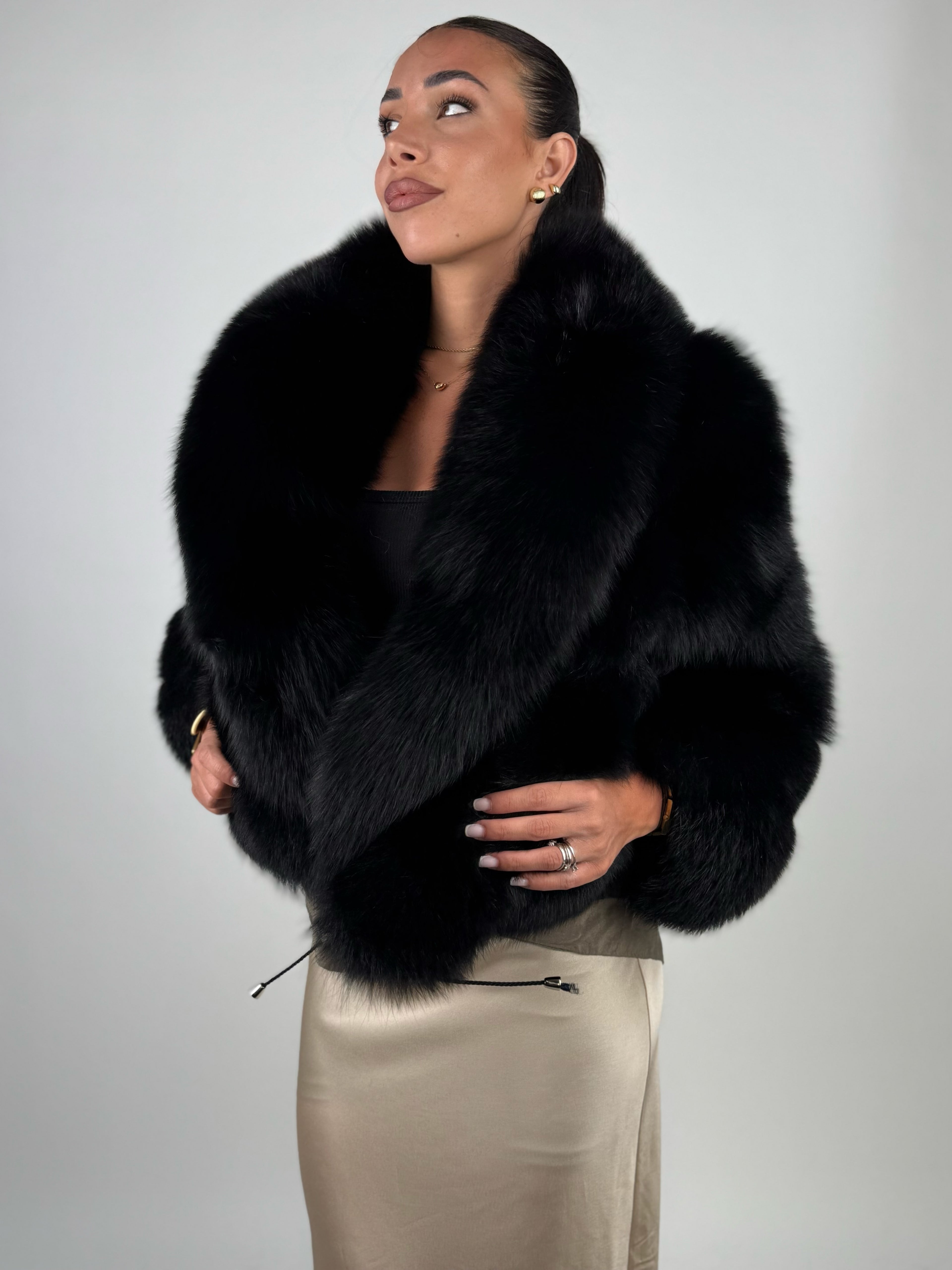 Mink Bomber Jacket