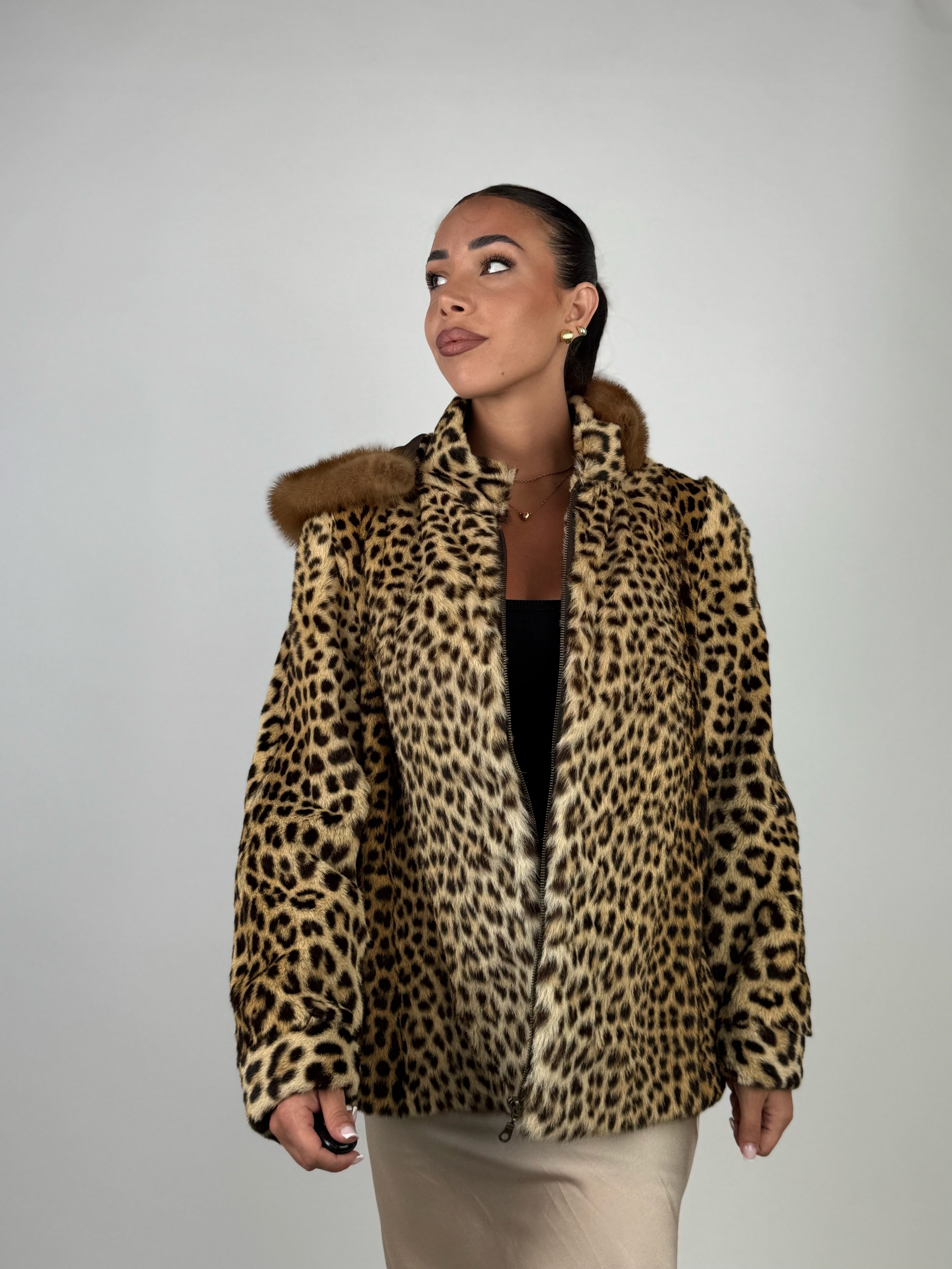 Giacca in leopardo N80