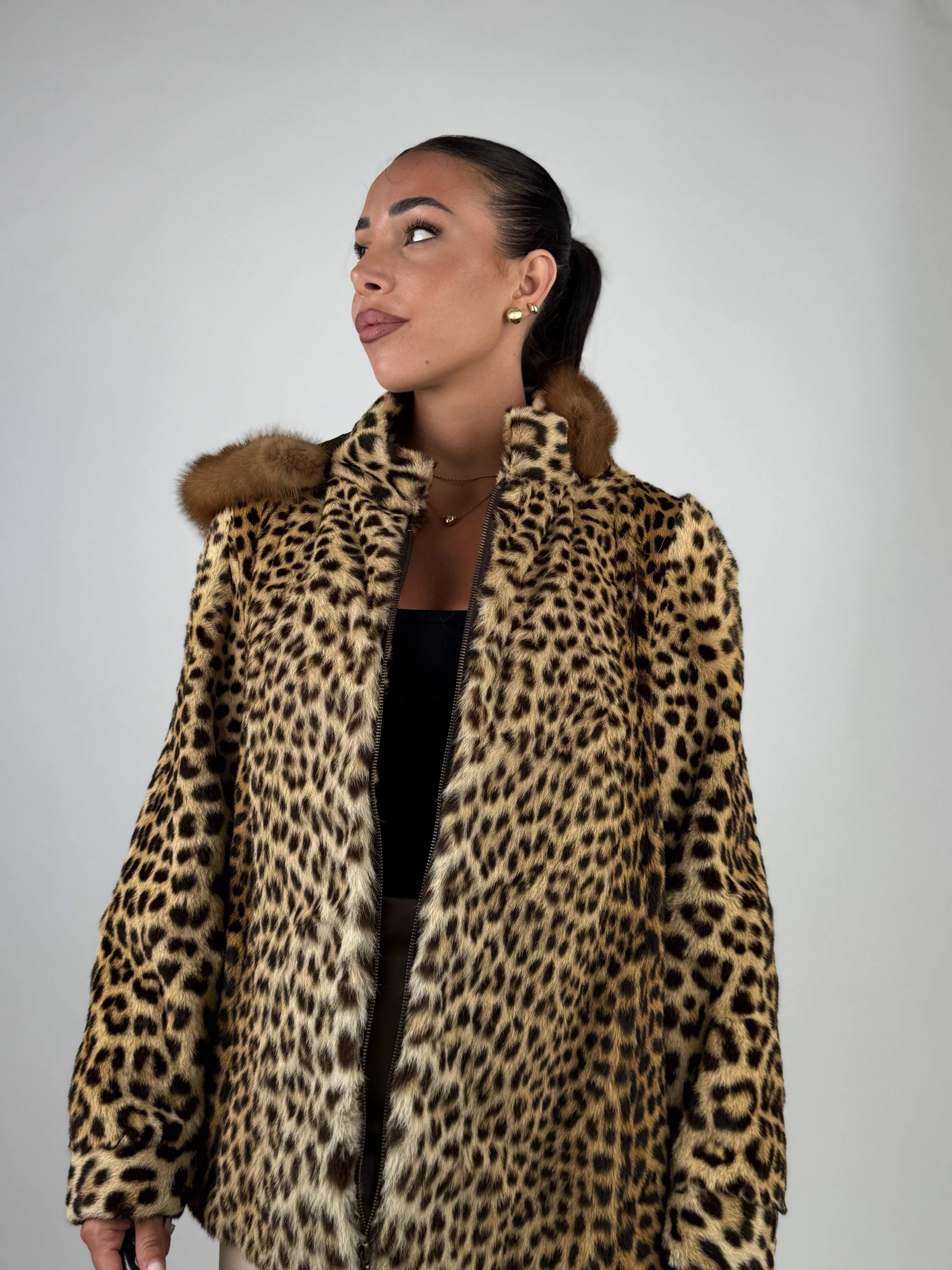 Giacca in leopardo N80
