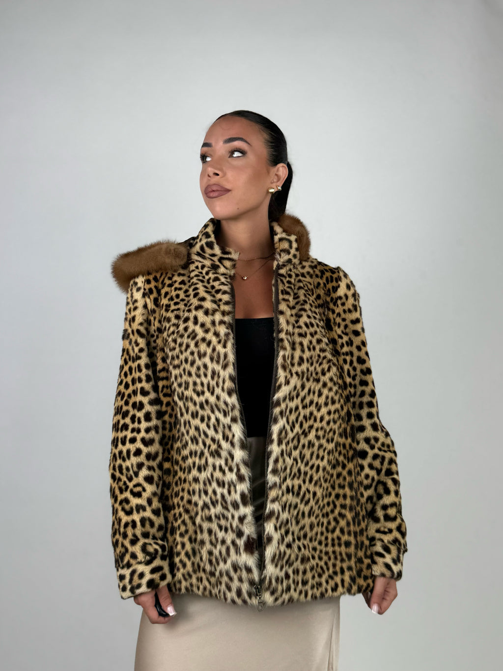Giacca in leopardo N80