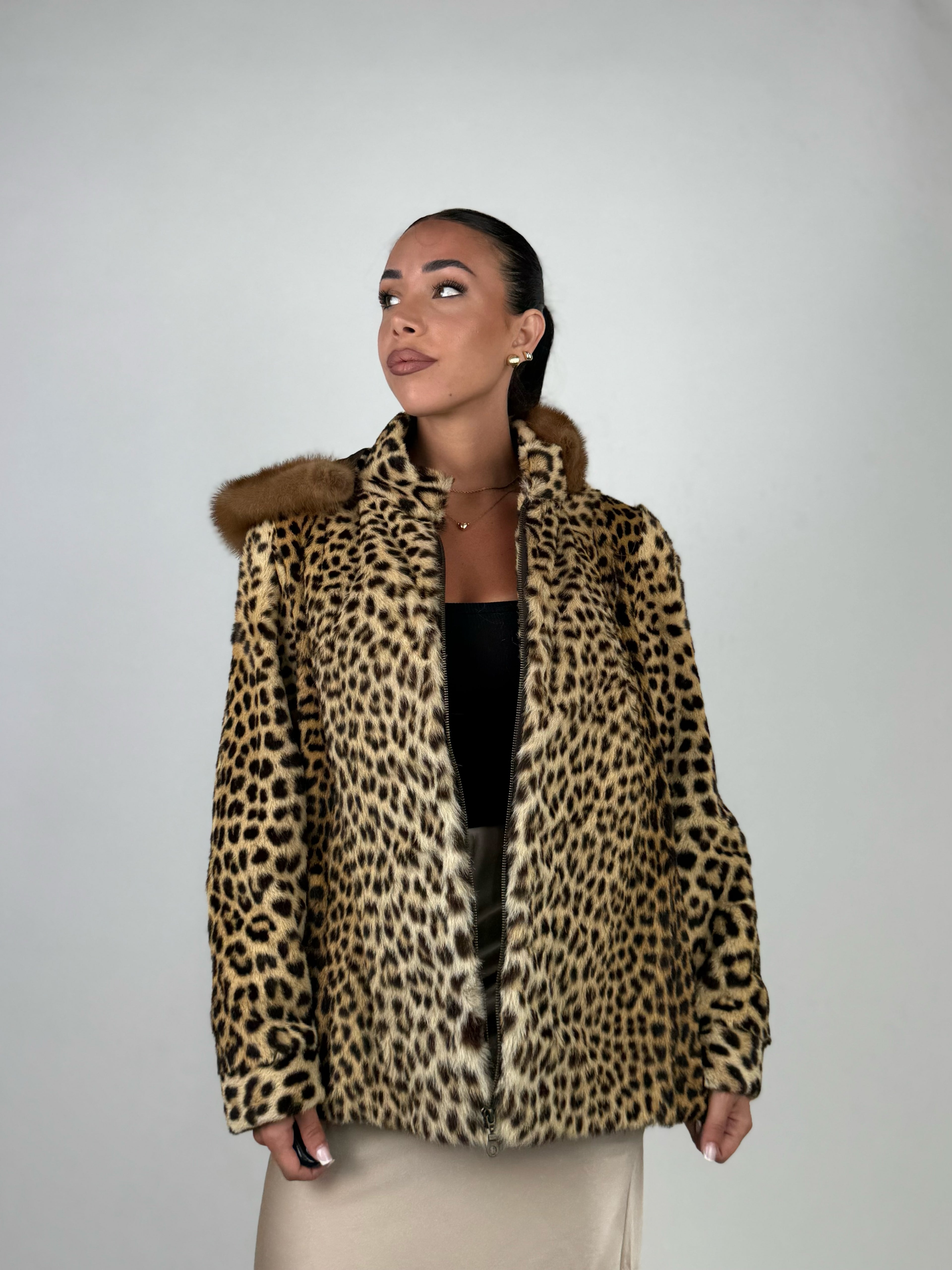 Giacca in leopardo N80