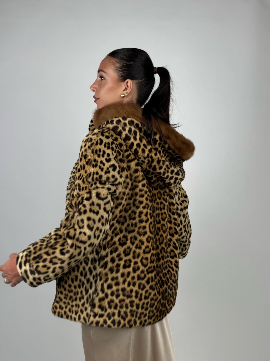 Giacca in leopardo N80
