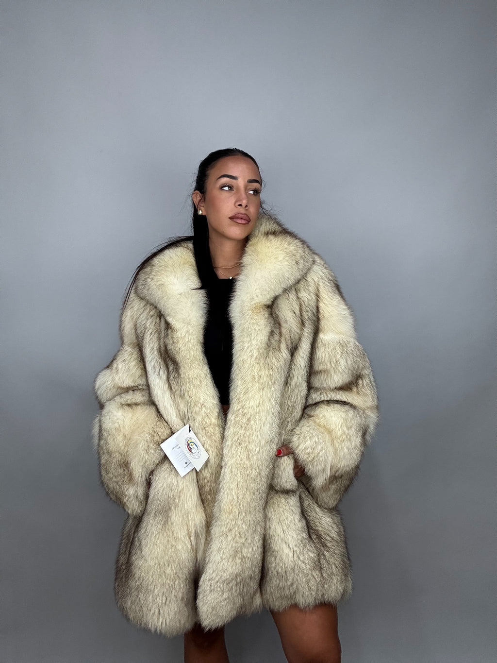 Giacca in volpe della groenlandia