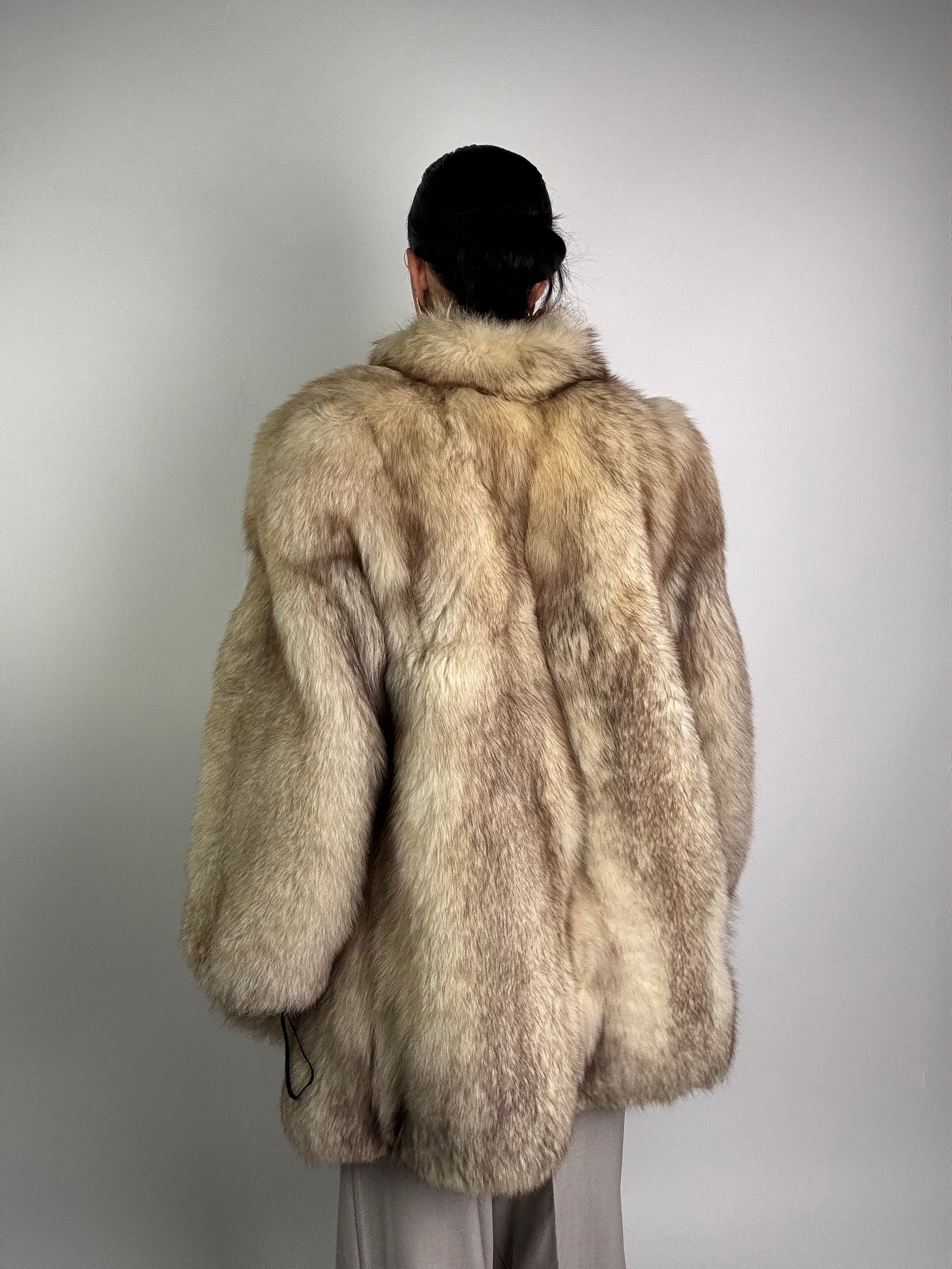 Giacca in volpe della groenlandia N968