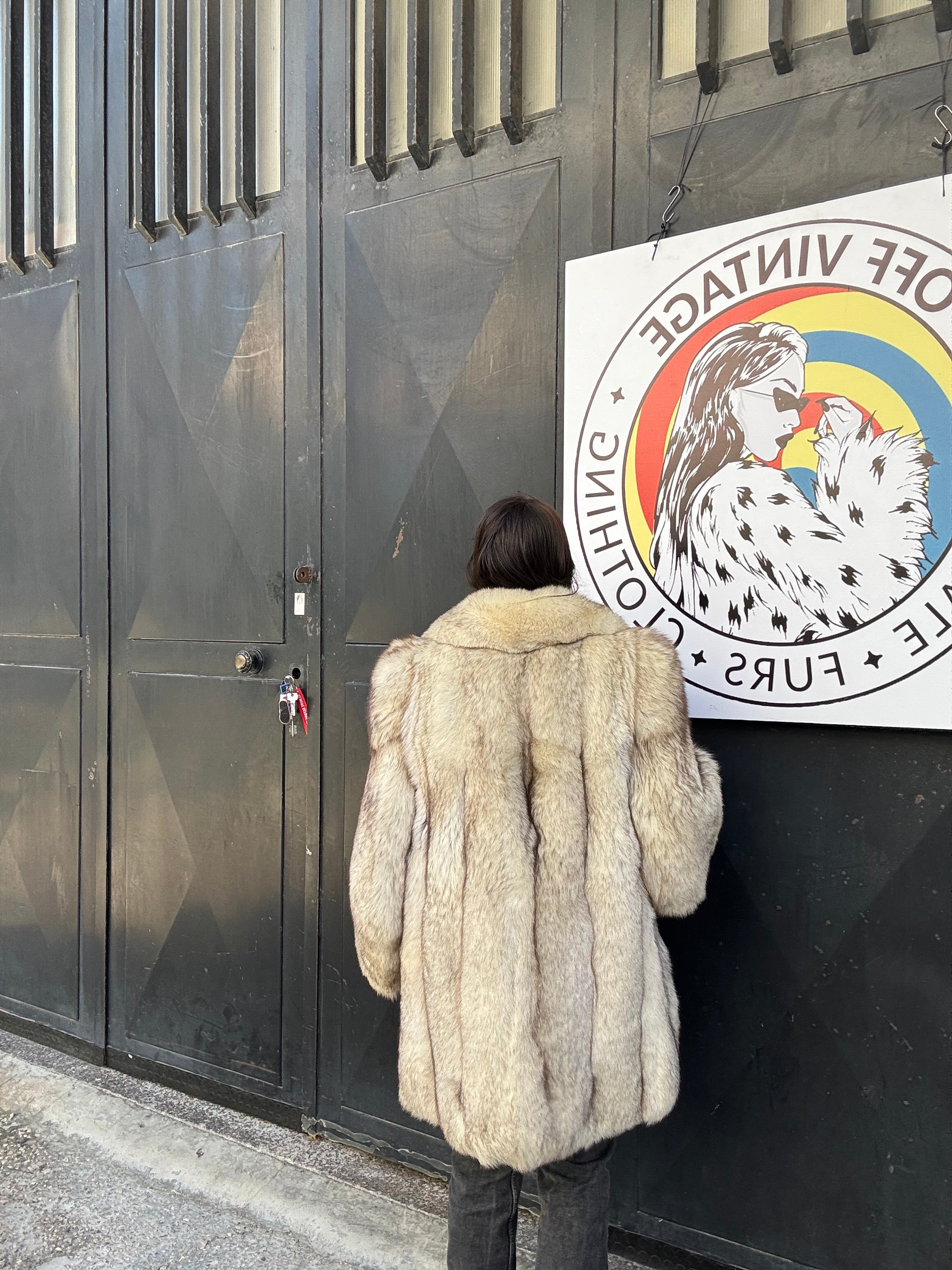 Giacca in volpe della groenlandia