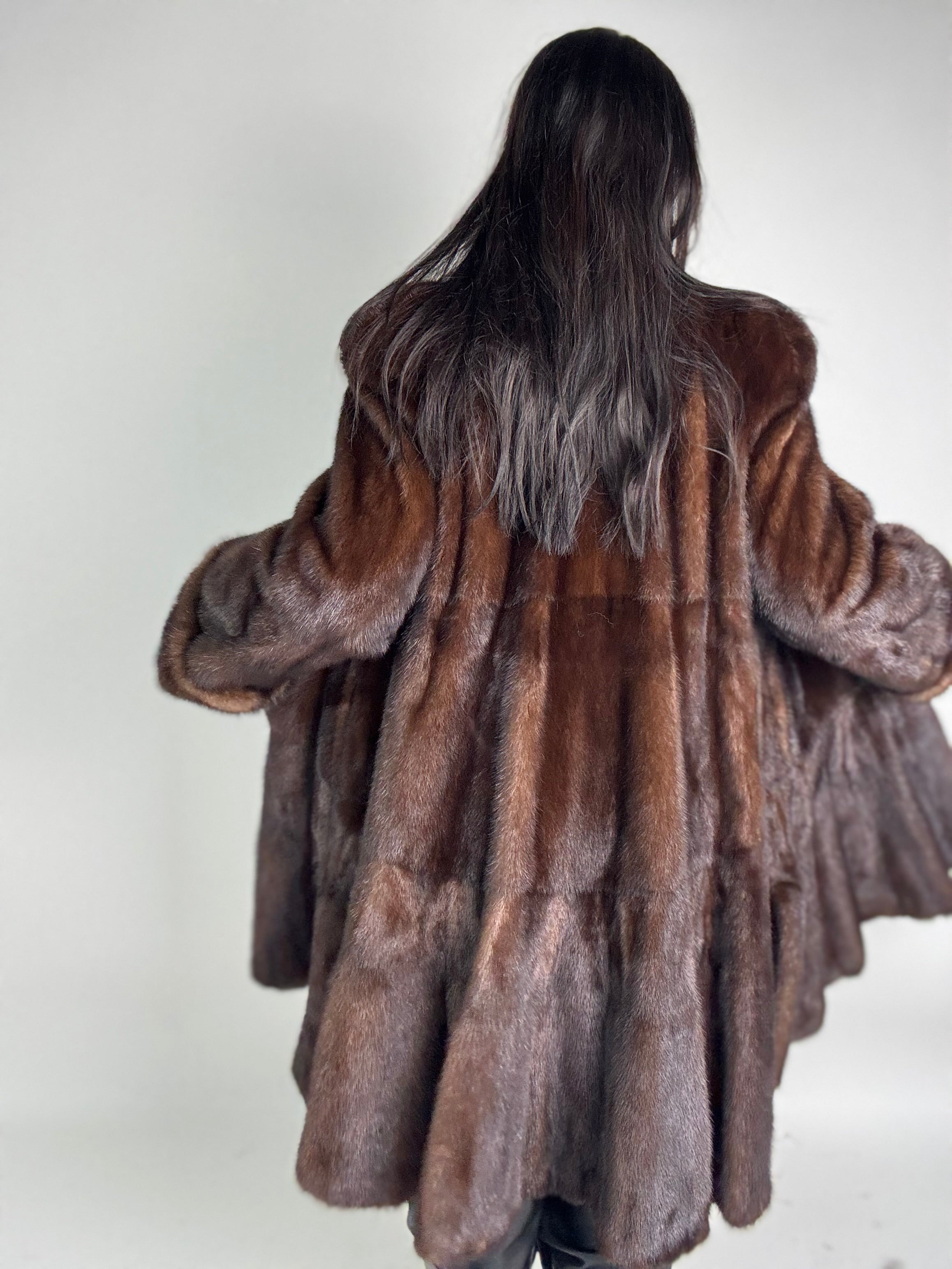Cappotto in visone N500