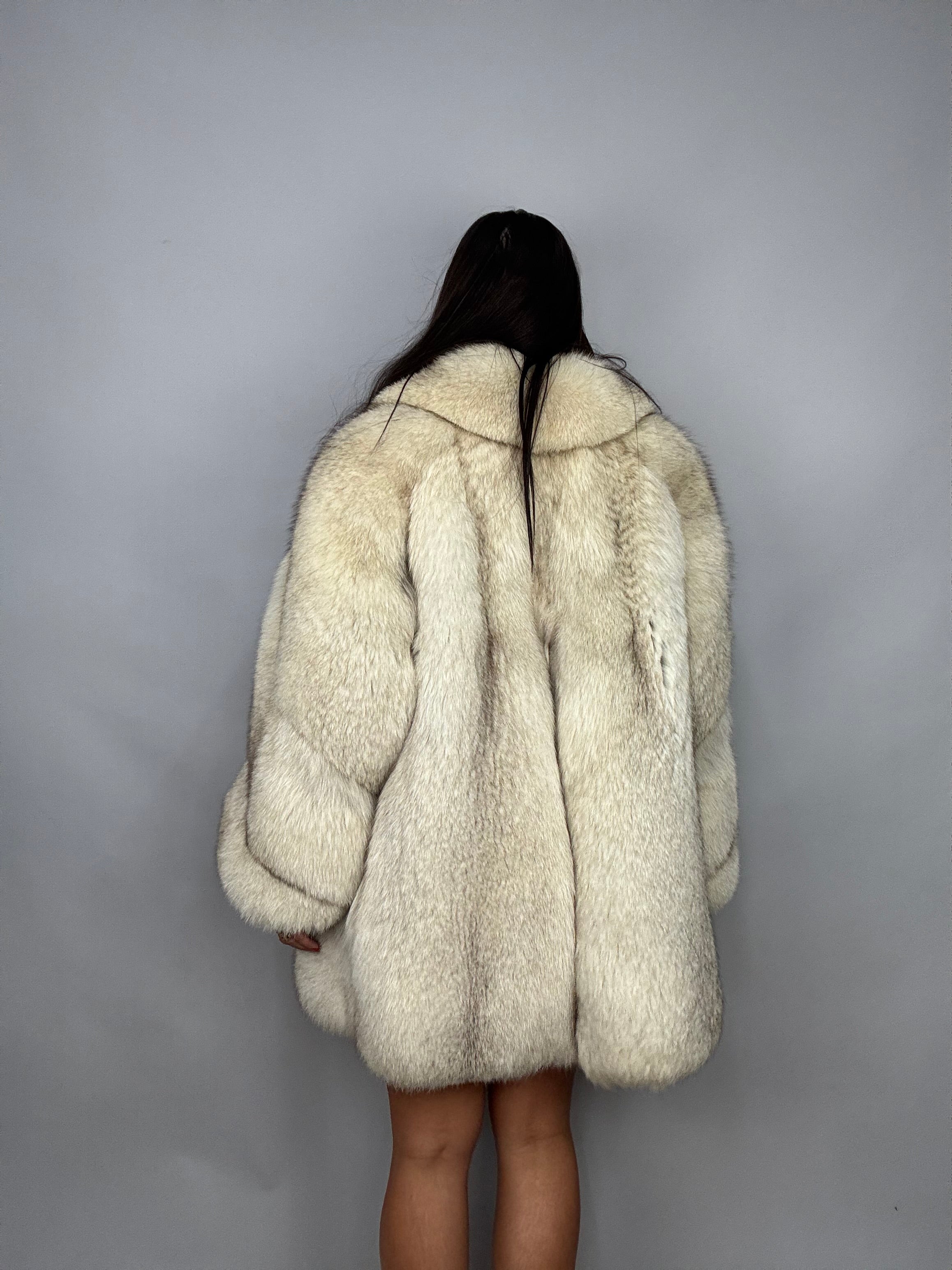 Giacca in volpe della groenlandia