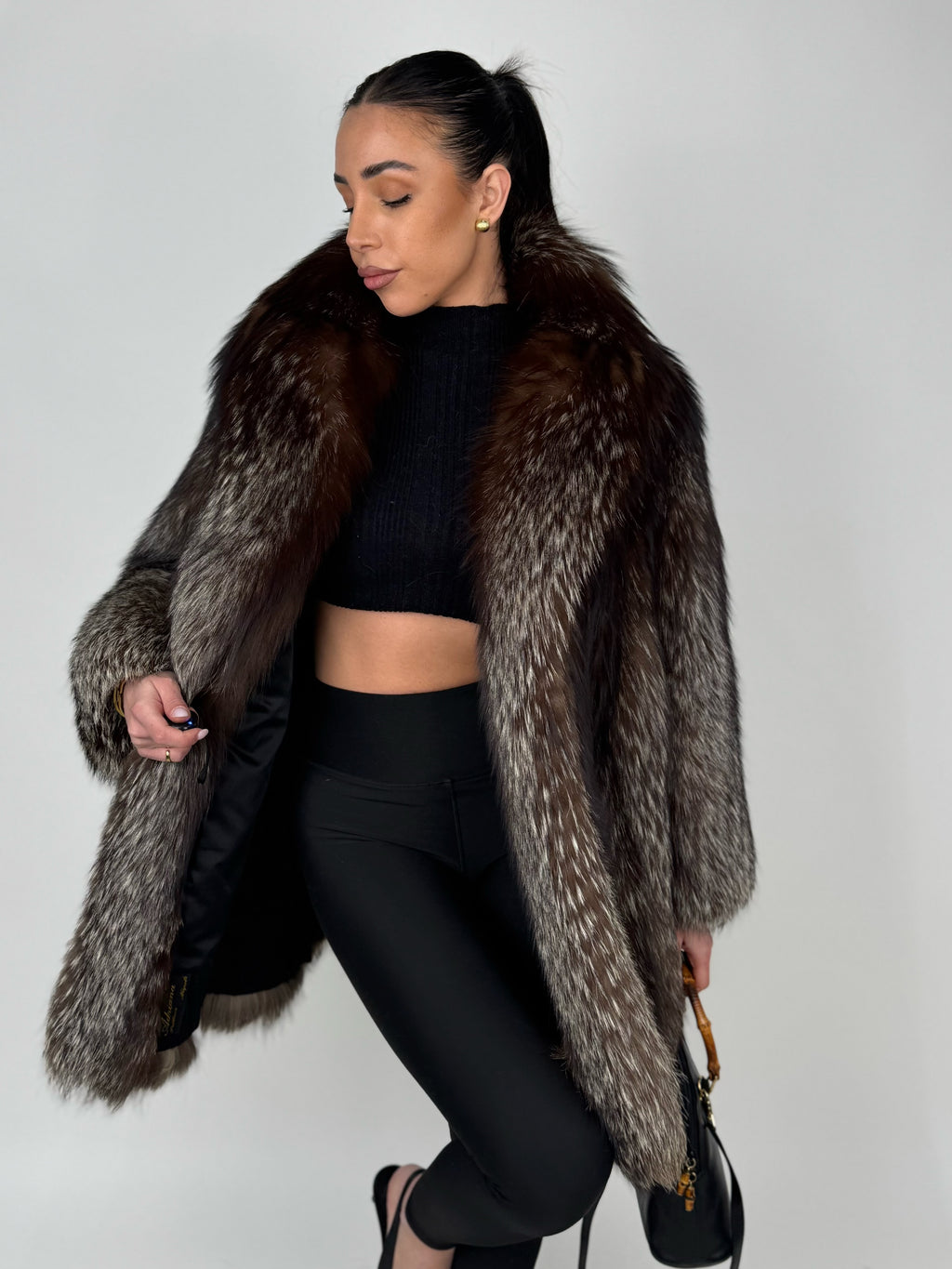 Mink Bomber Jacket