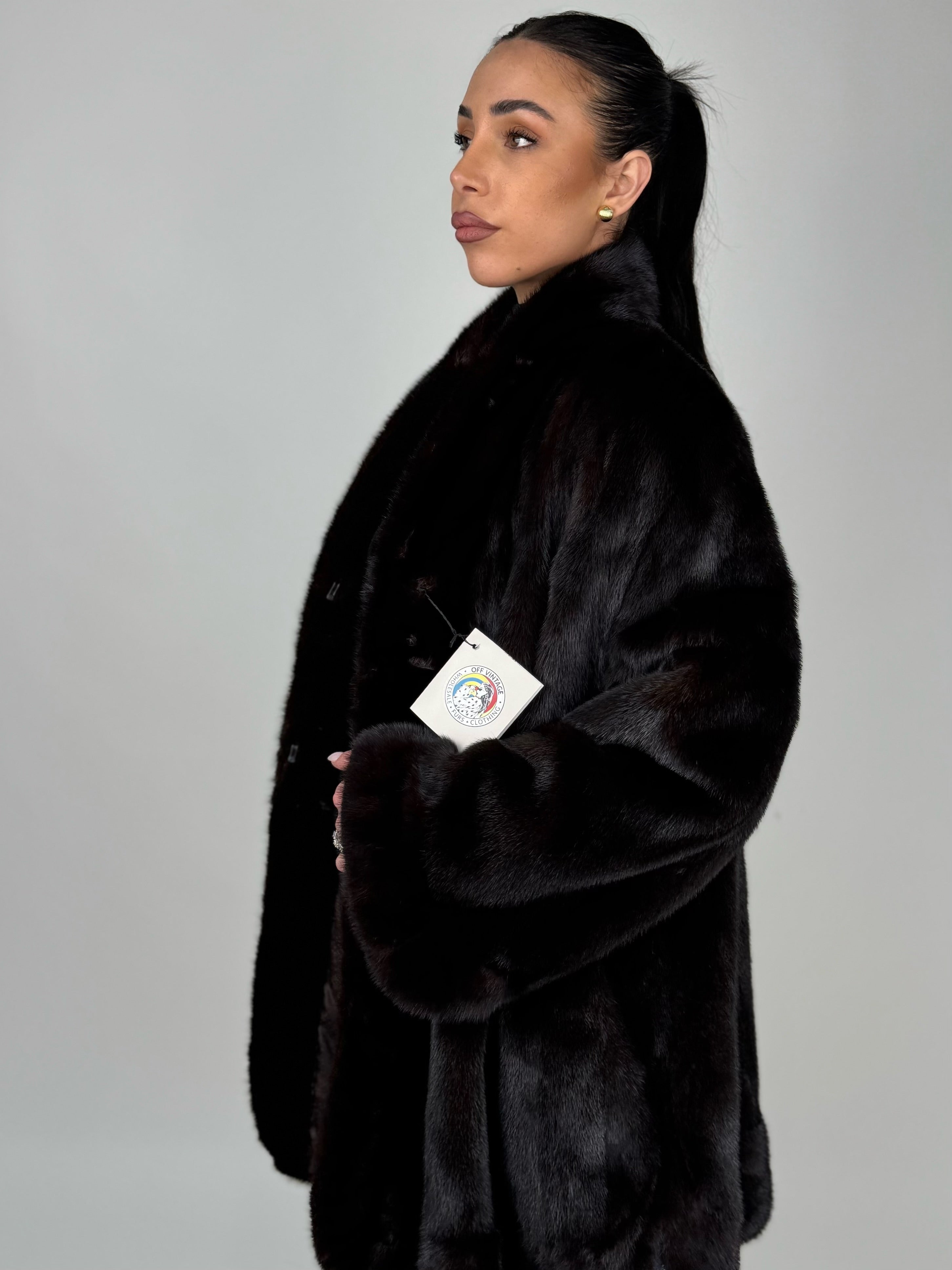 Cappotto in visone N529