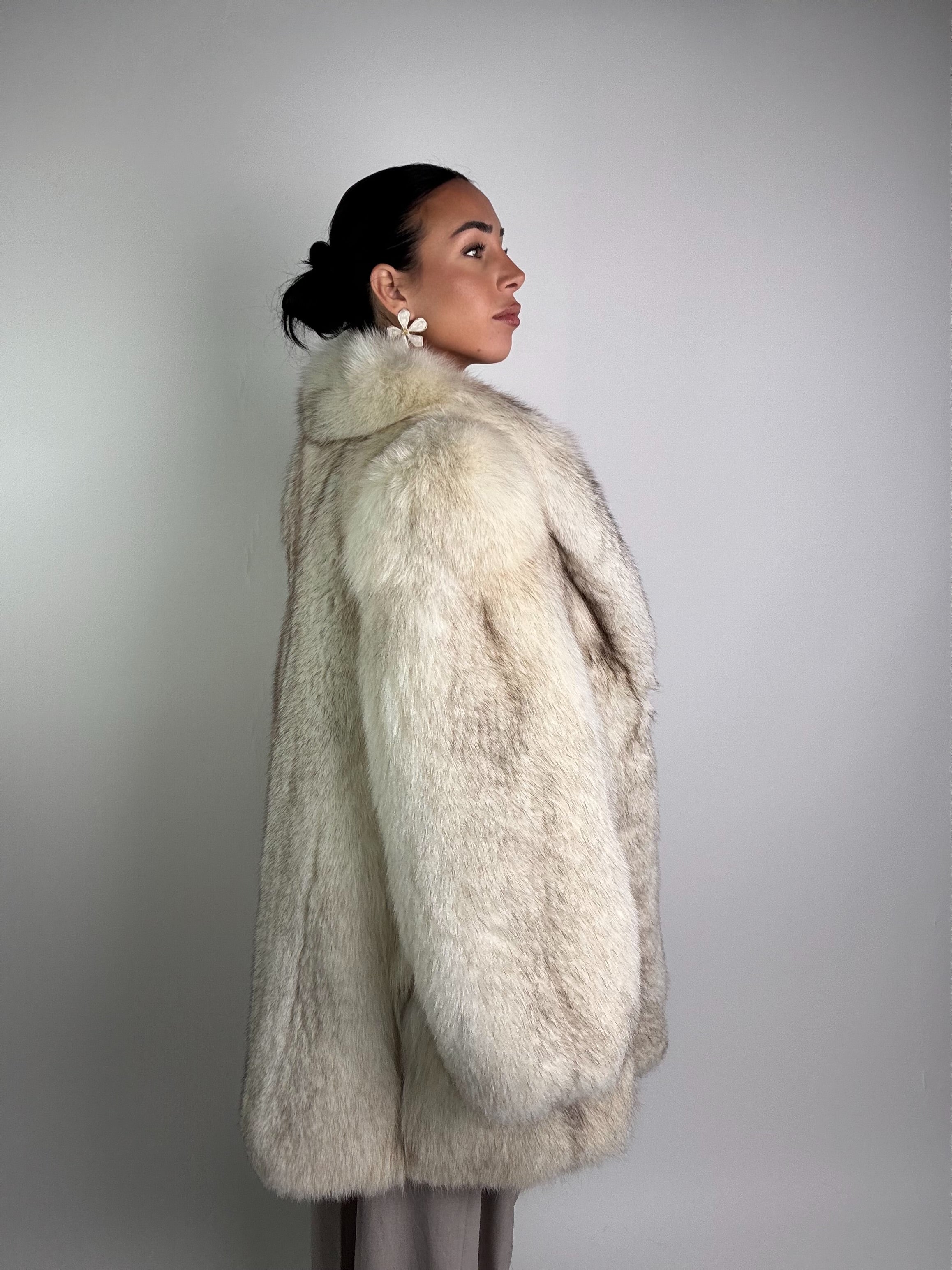 Giacca in volpe della groenlandia N967