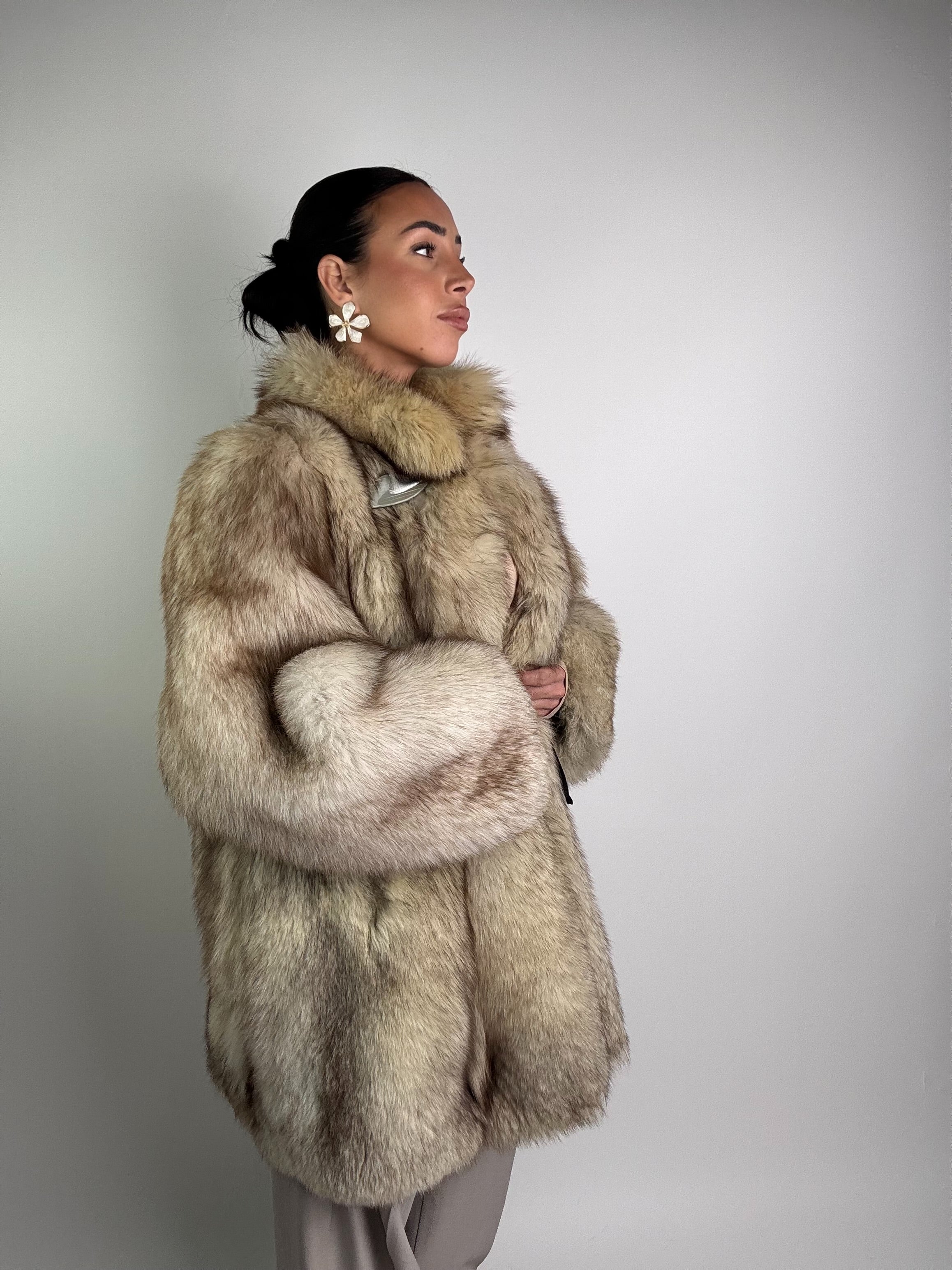 Giacca in volpe della groenlandia N968