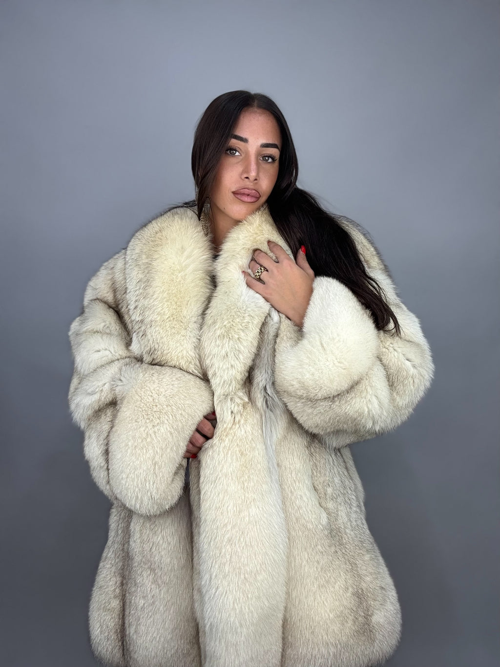 Giacca in volpe della groenlandia