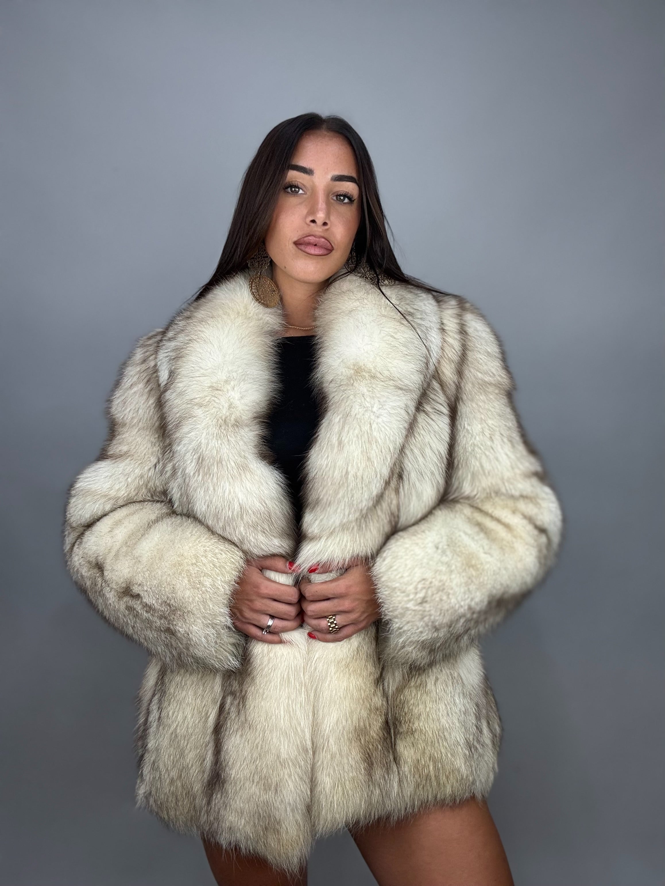 Giacca in volpe della groenlandia