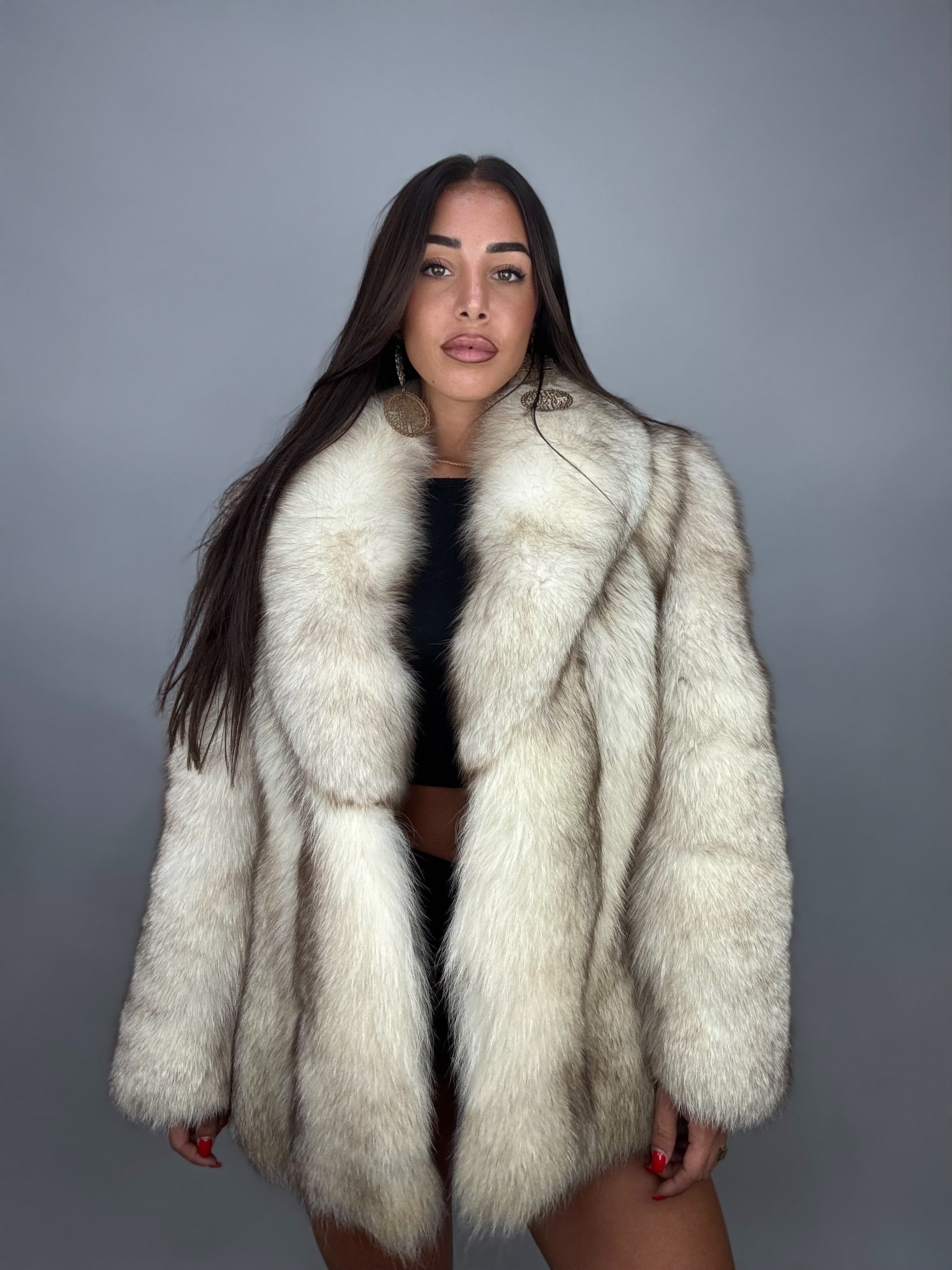 Giacca in volpe della groenlandia