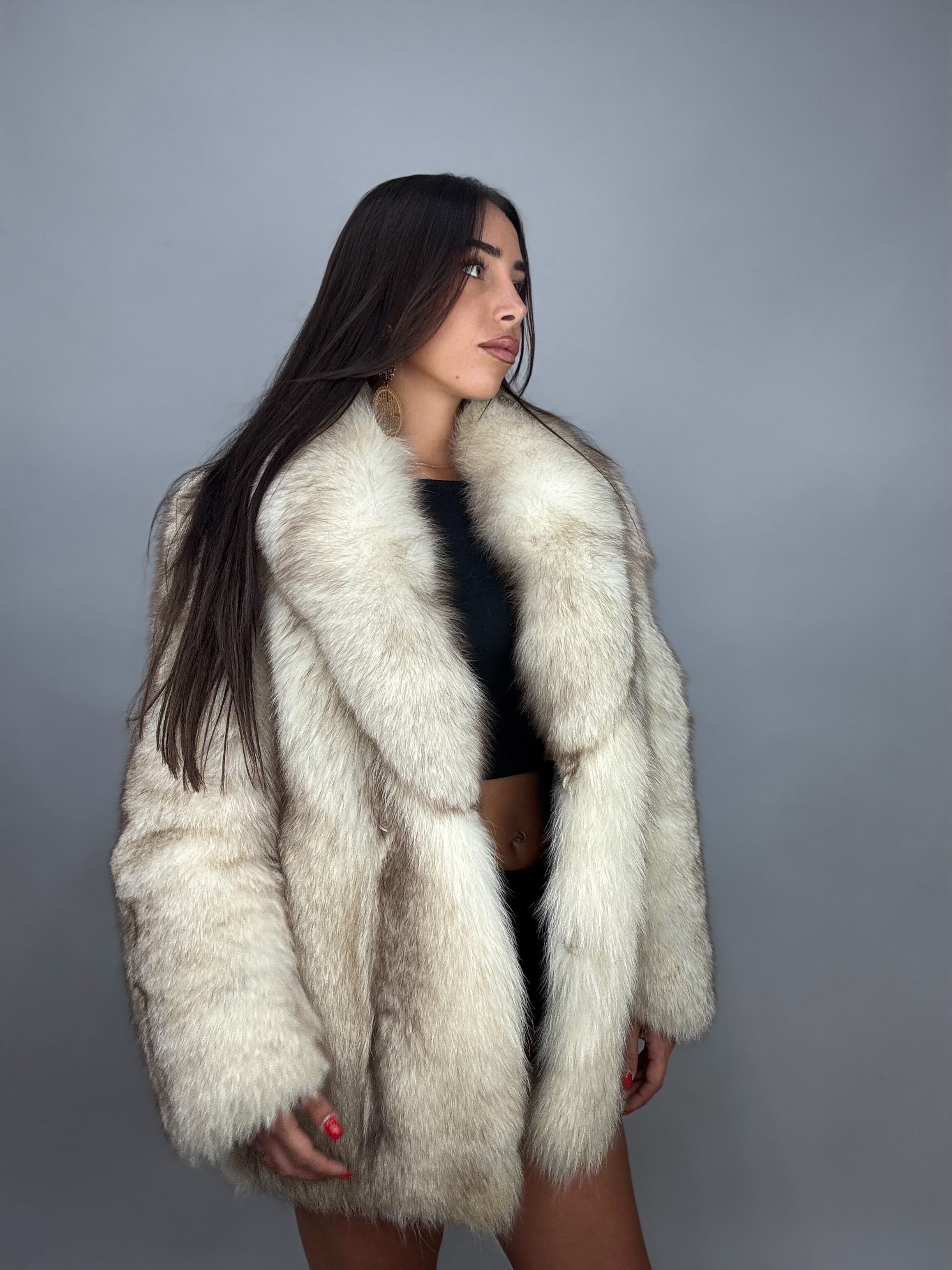 Giacca in volpe della groenlandia