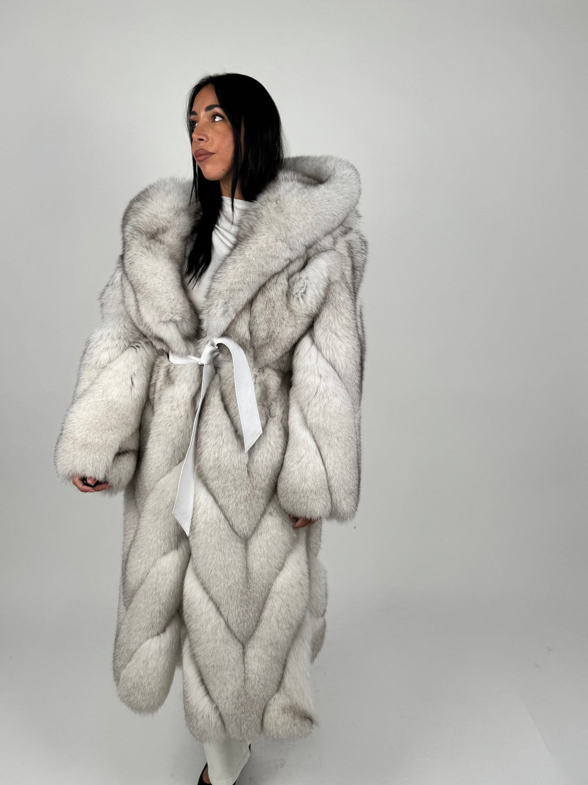 Cappotto Sandy in volpe della groenlandia N794
