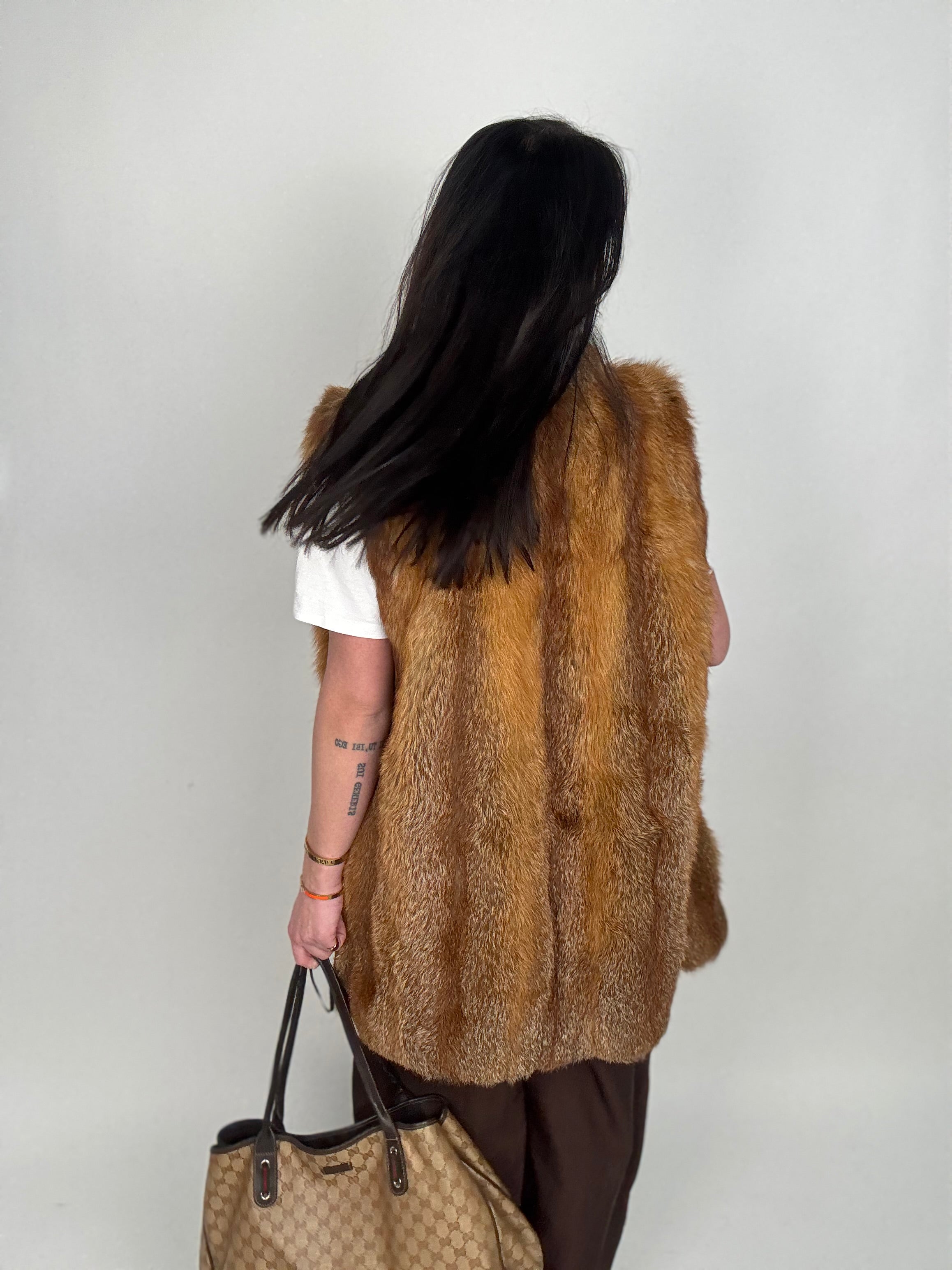 Mink Bomber Jacket