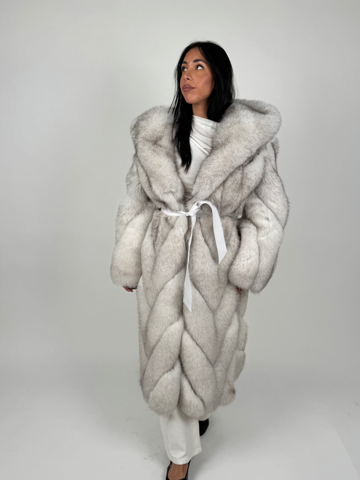 Cappotto Sandy in volpe della groenlandia N794