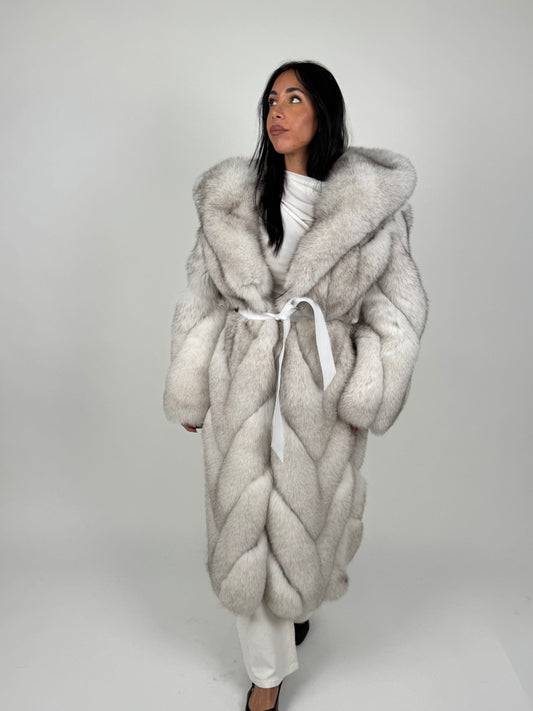 Cappotto Sandy in volpe della groenlandia N794