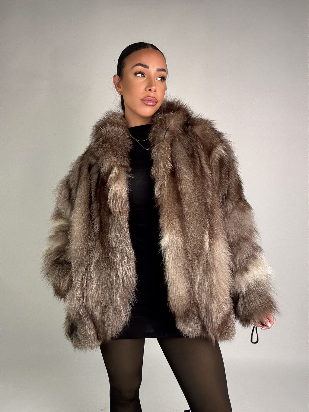 Mink Bomber Jacket