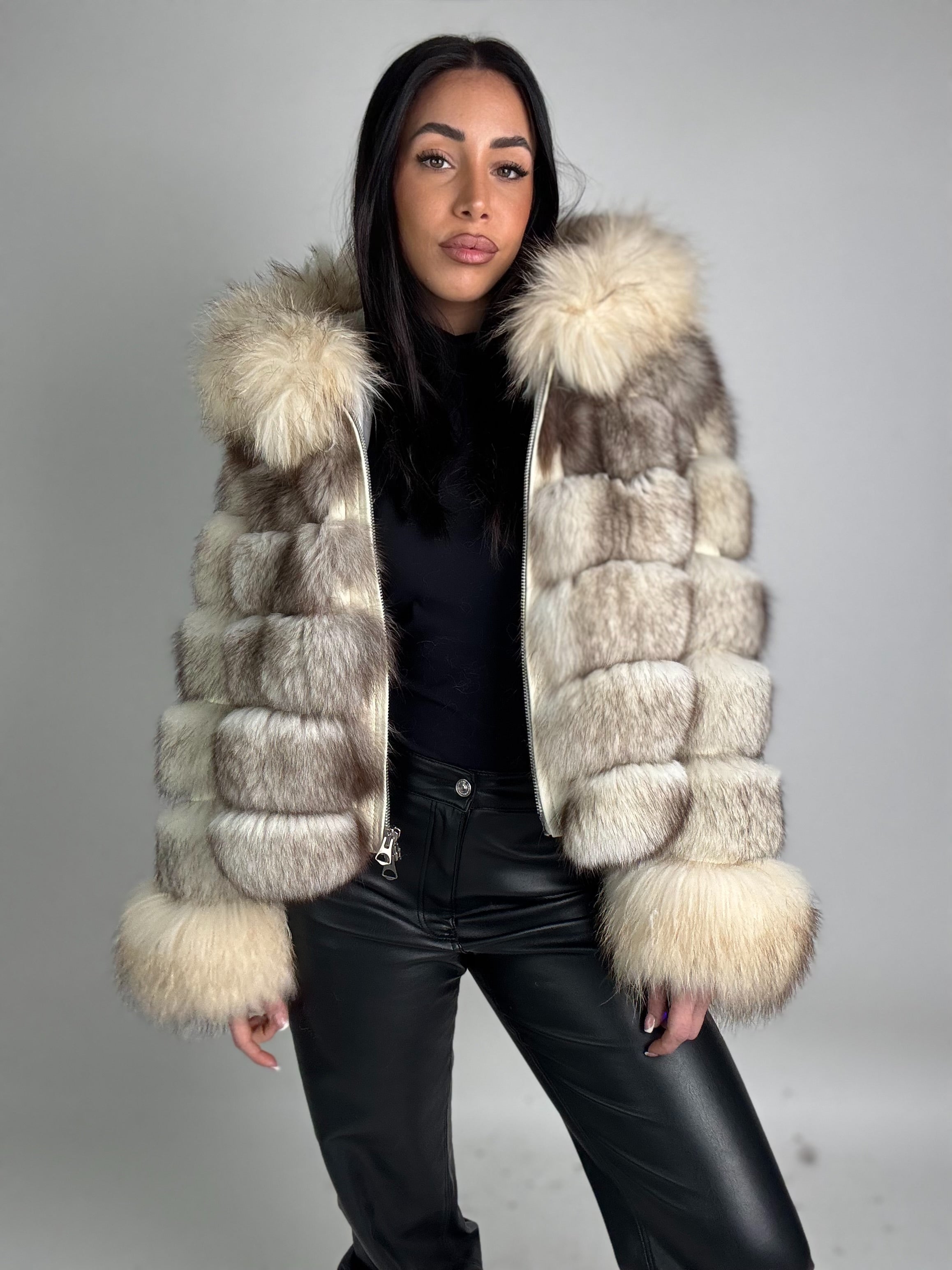 Mink Bomber Jacket