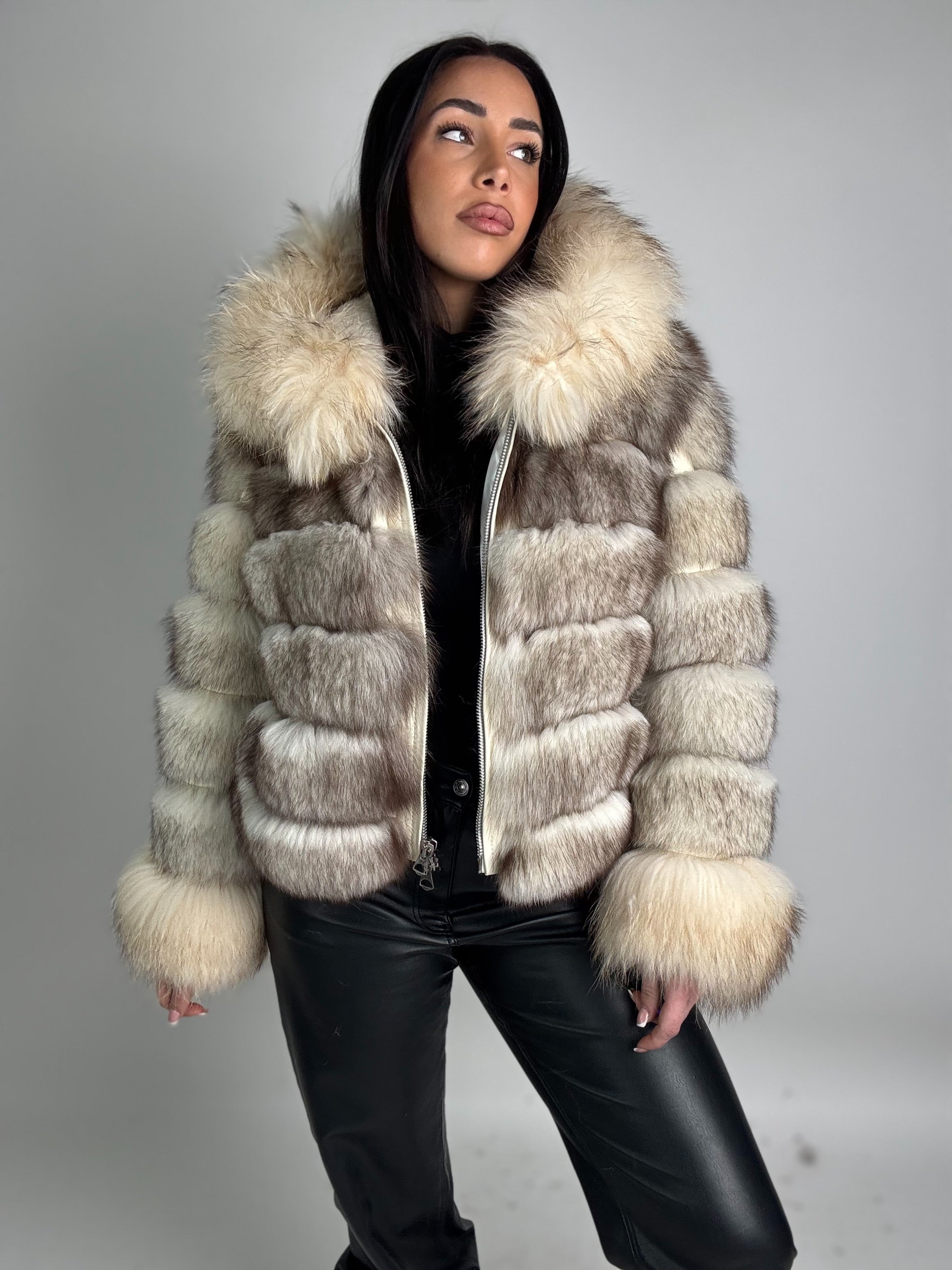 Mink Bomber Jacket